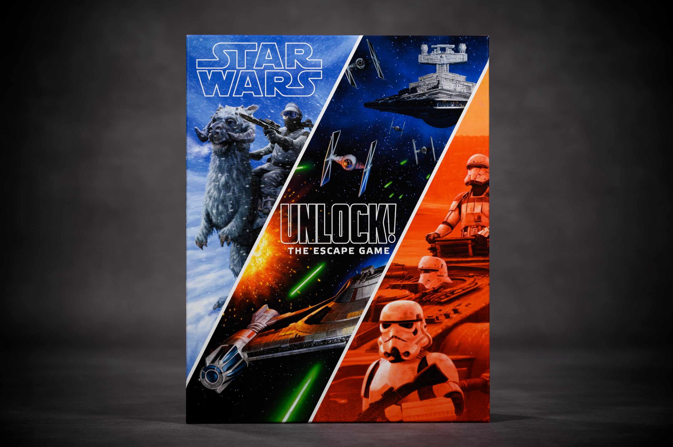 Asmodee , Unlock! Star Wars The Escape Game , Board Game , Ages 10+ , 1-6 Players , 60 Minute Playing Time
