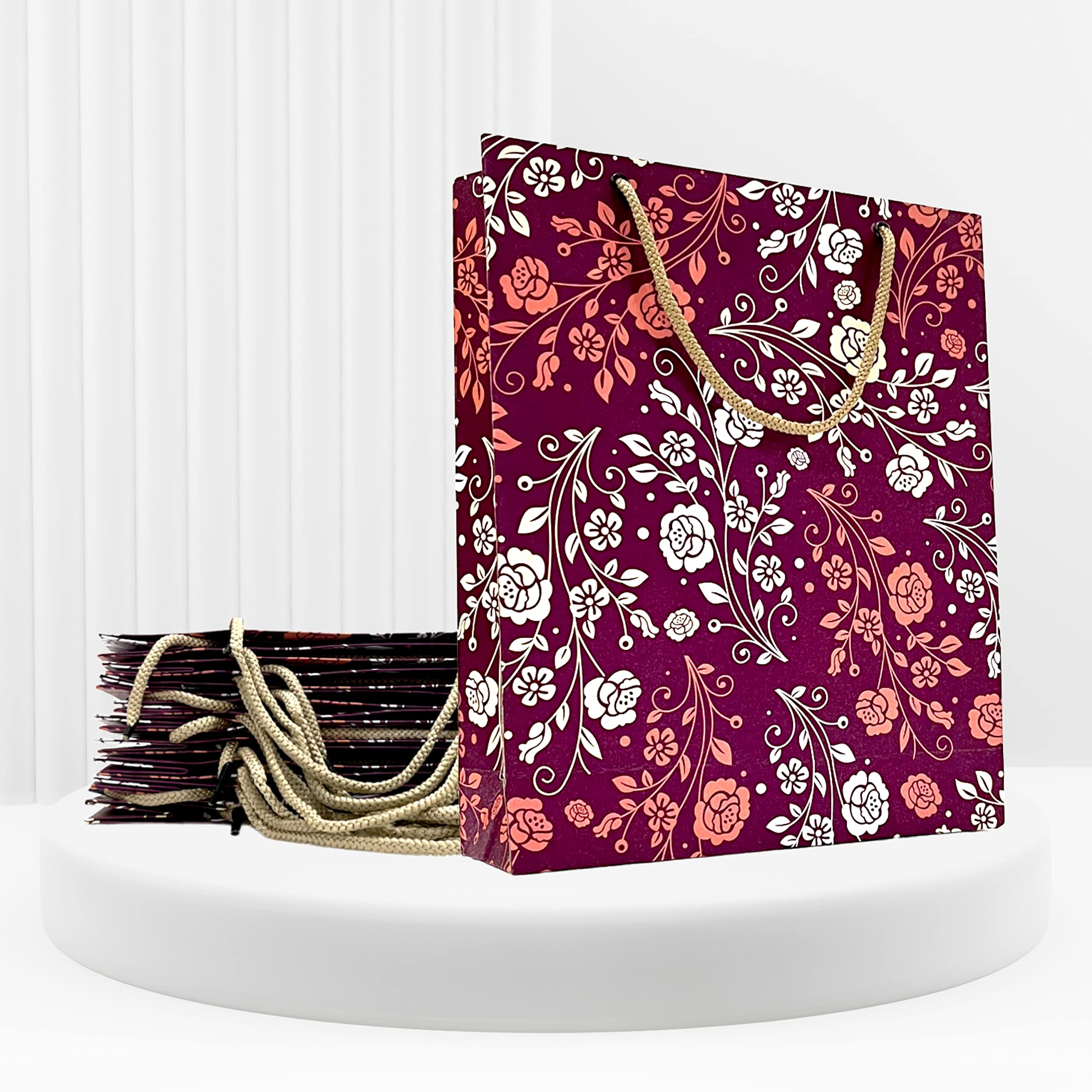 Pb PapyrusBolsys Paper Bags Flower Design Small Size Violet Pack of 12 (B0BSFKHZTZ) Amazon Price History, Amazon Price Tracker