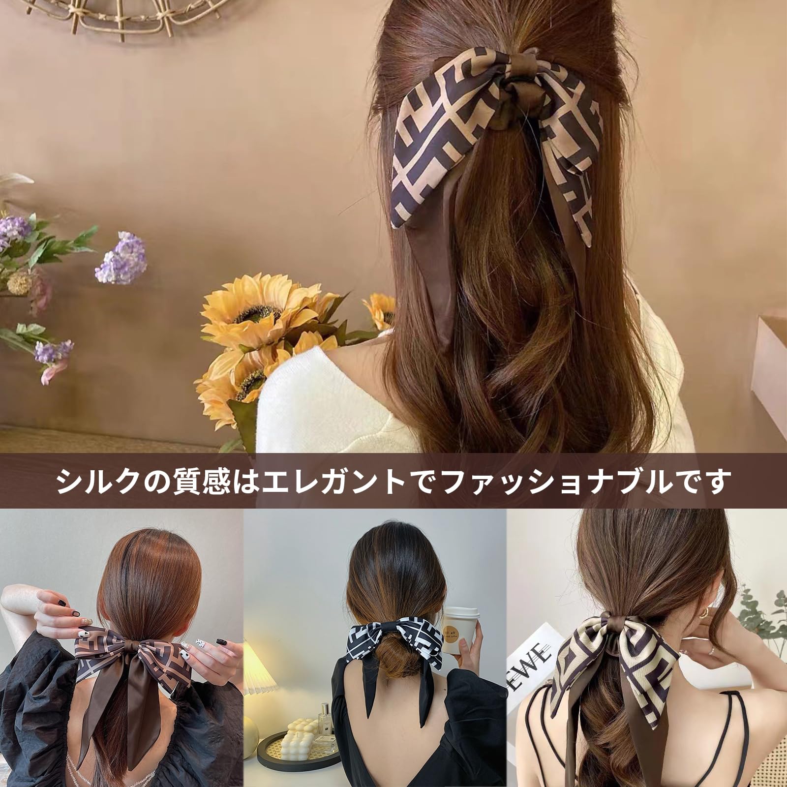 Amazon.co.jp: happykau ベロア リボン ベロアリボン ヘアアクセサリー