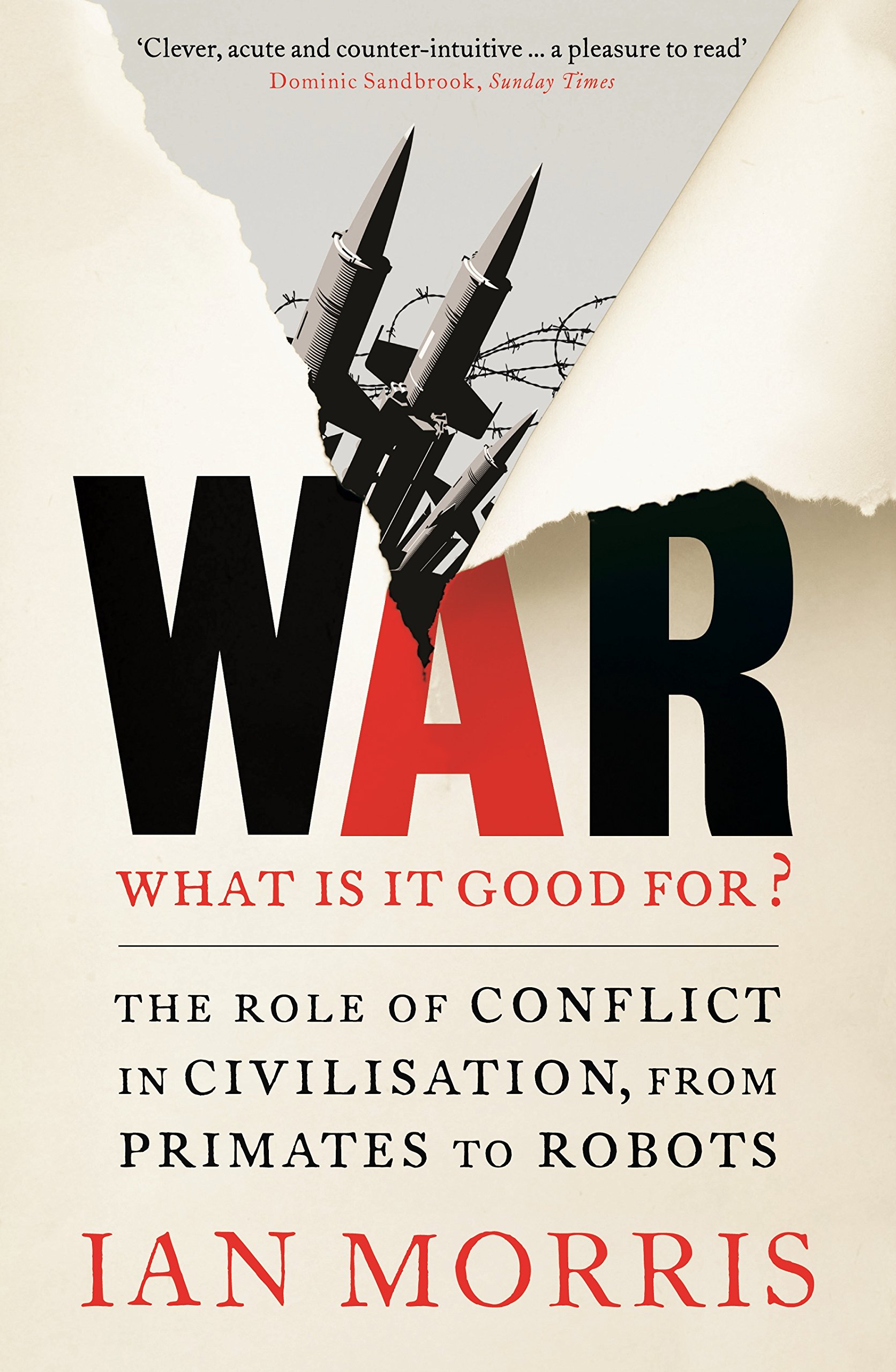 War: What is it Good for?: The role of conflict in civilisation, from primates to robots