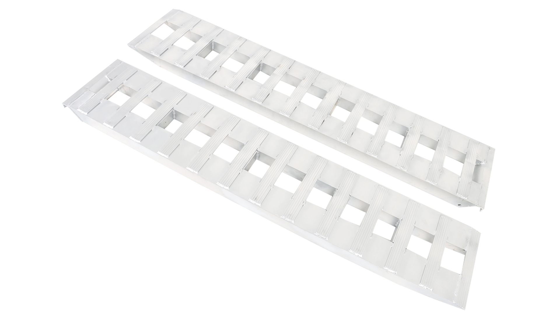 Rampas de aluminio 72 x 15 pulgadas capacidad 6500 lb Plata miniatura 7