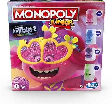 Monopoly Monopoly Junior Trolls Édition Française