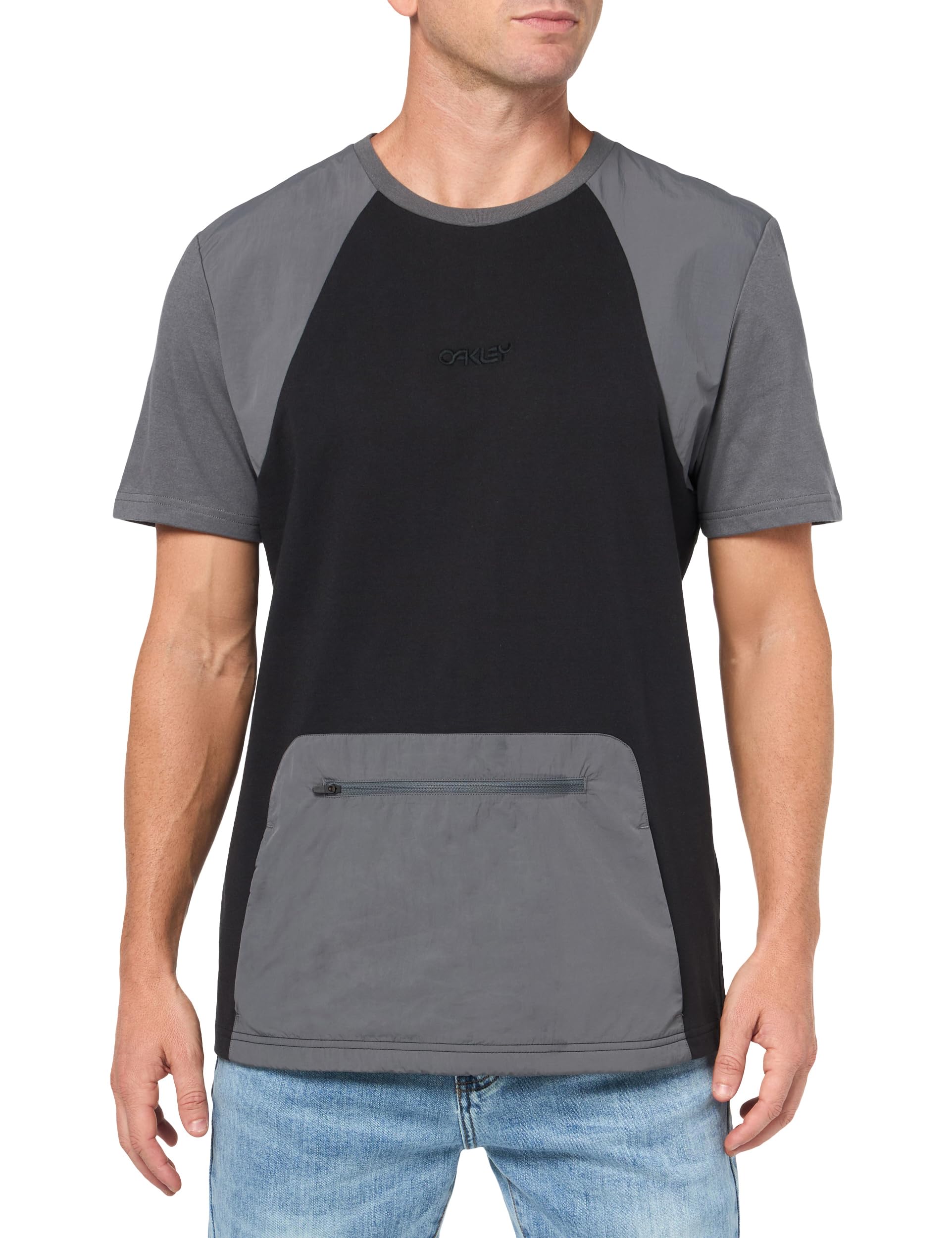 Oakley Men's T-Shirt, Blackout, XL