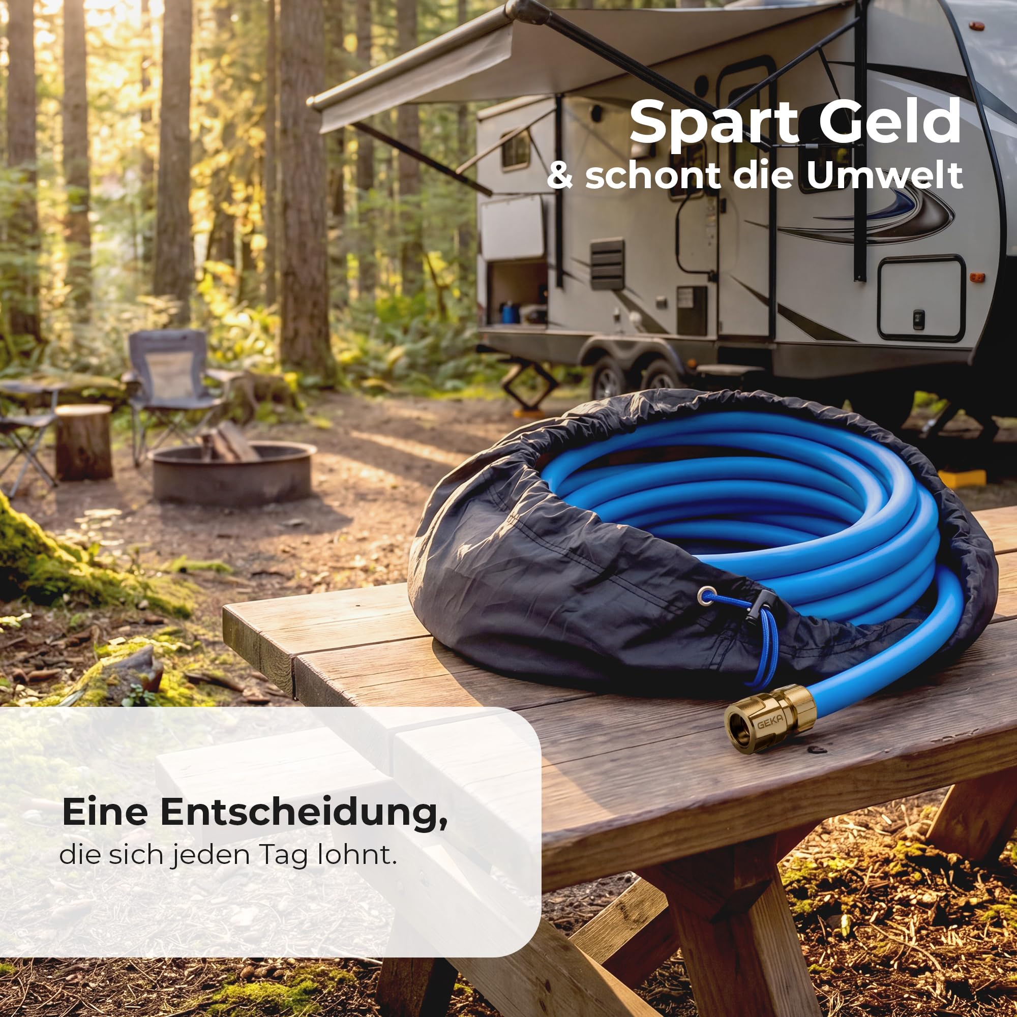 Alb Filter® Schlauchset für Wohnmobil und Camping (Komplett, 10 Meter)