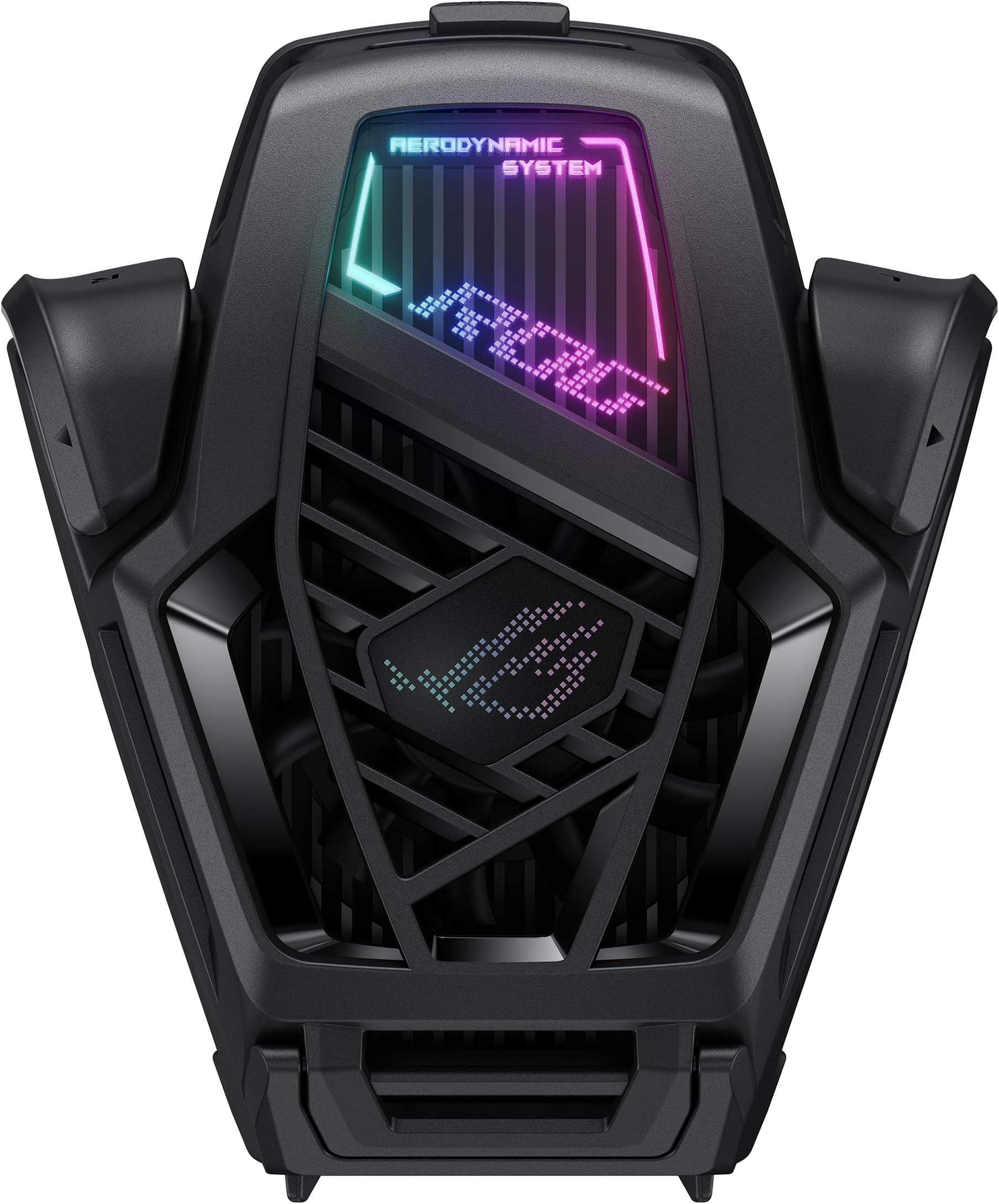 ROG AeroActive Cooler X, Built-in Kickstand, 2 Physical Buttons, 3.5mm Headphone Jack