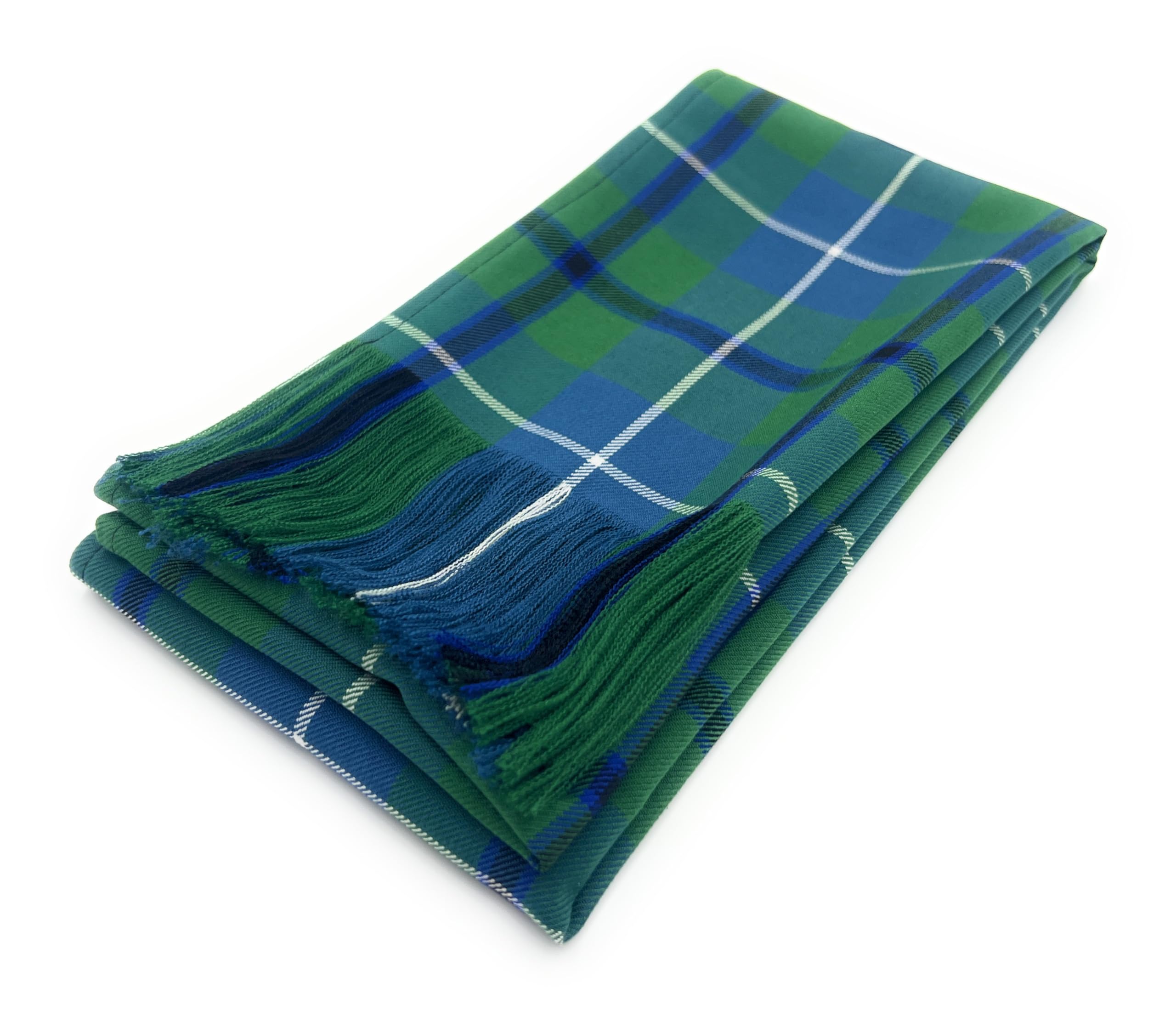 Tartan Tweeds Women's Douglas Ancient Clan Tartan Sashes, Girls Tartan Fringed Sash, Scottish Highland Dance, Wedding, Party, Fancy Dress 28Cm X 228Cm (Douglas Ancient)