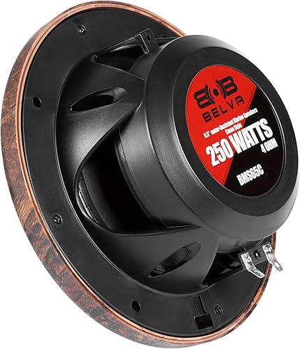 Miniatura 4 de BELVA BMS65C 500W Peak (250W RMS) 6.5" Altavoces marinos coaxiales de 2 vías (camuflaje exterior) para barcosATVUTVSxSPowersport