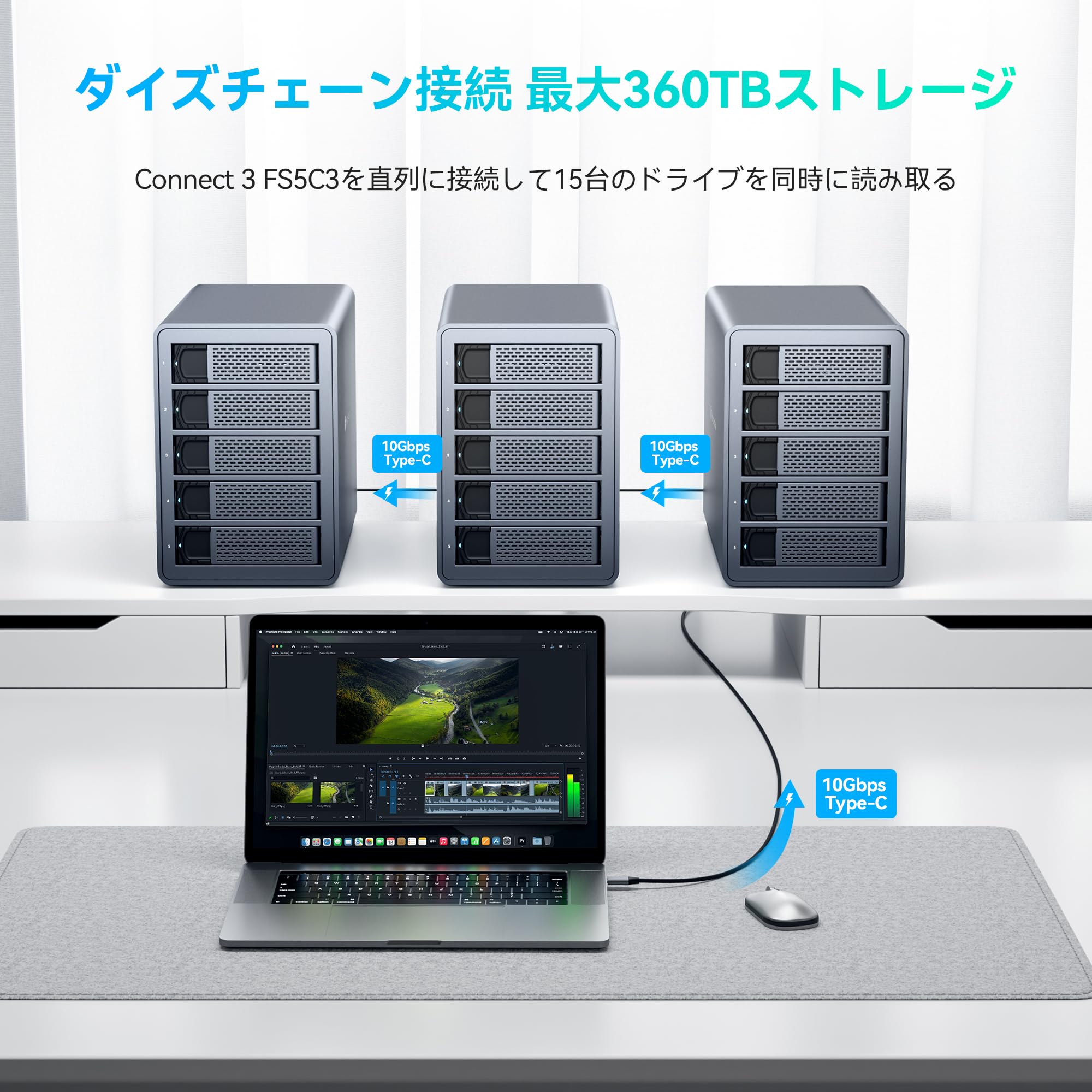 Amazon.co.jp: Yottamaster 5台HDDケース 3.5/2.5インチSATA HDD/SSD