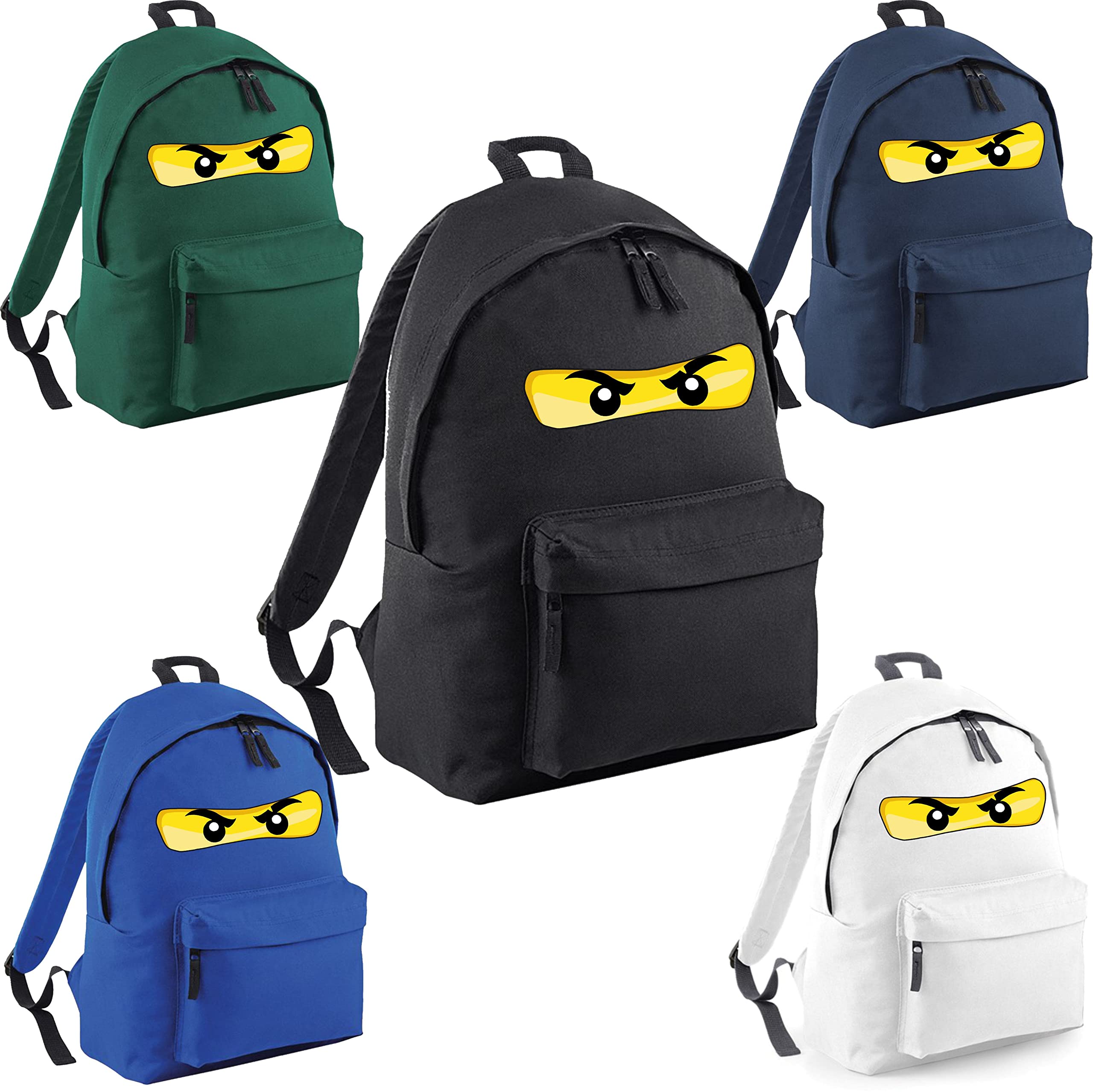 Ninja Eyes Backpack Rucksack Martial Arts Kung Fu Karate Ninja School Bag Unisex Bag