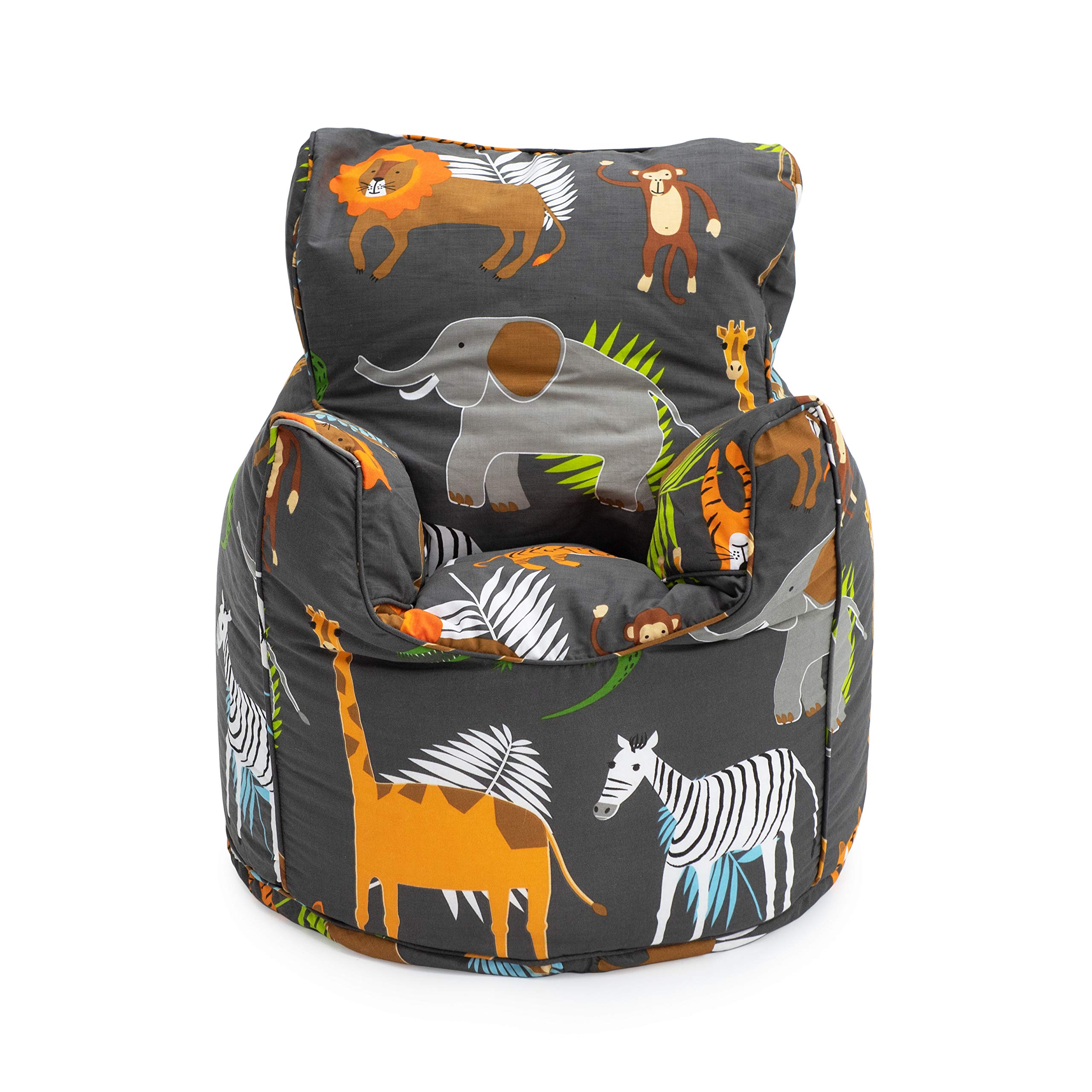 Ready Steady Bed Poltrona per bambini per i più piccoli | Comodi mobili per bambini | Sedia a sacco morbida per la stanza dei giochi | Beanbag a forma ergonomica (Africa)