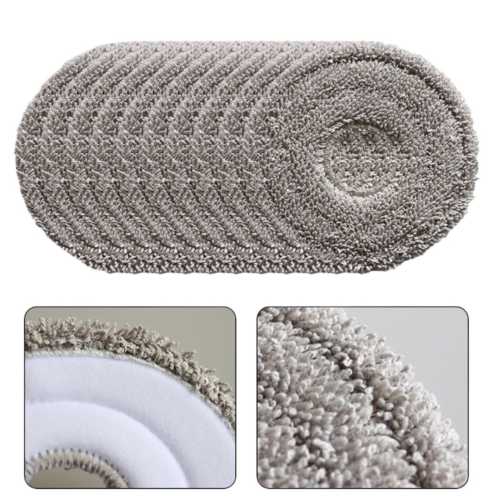 IUQATSDV Mop Cloth Kit,Compatible for Mova, P50 Pro for Ultra/P10 for Ultra/P10 Pro for Ultra Household Supplies Cleaning Vacuum Parts Accessory(10pcs)