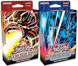 2 Decks Yu-Gi-Oh! Dos Deuses Egípcios Obelisco O Atormentador e Slifer O Dragão Celeste YuGiOh Cards Cartas Konami Português Original