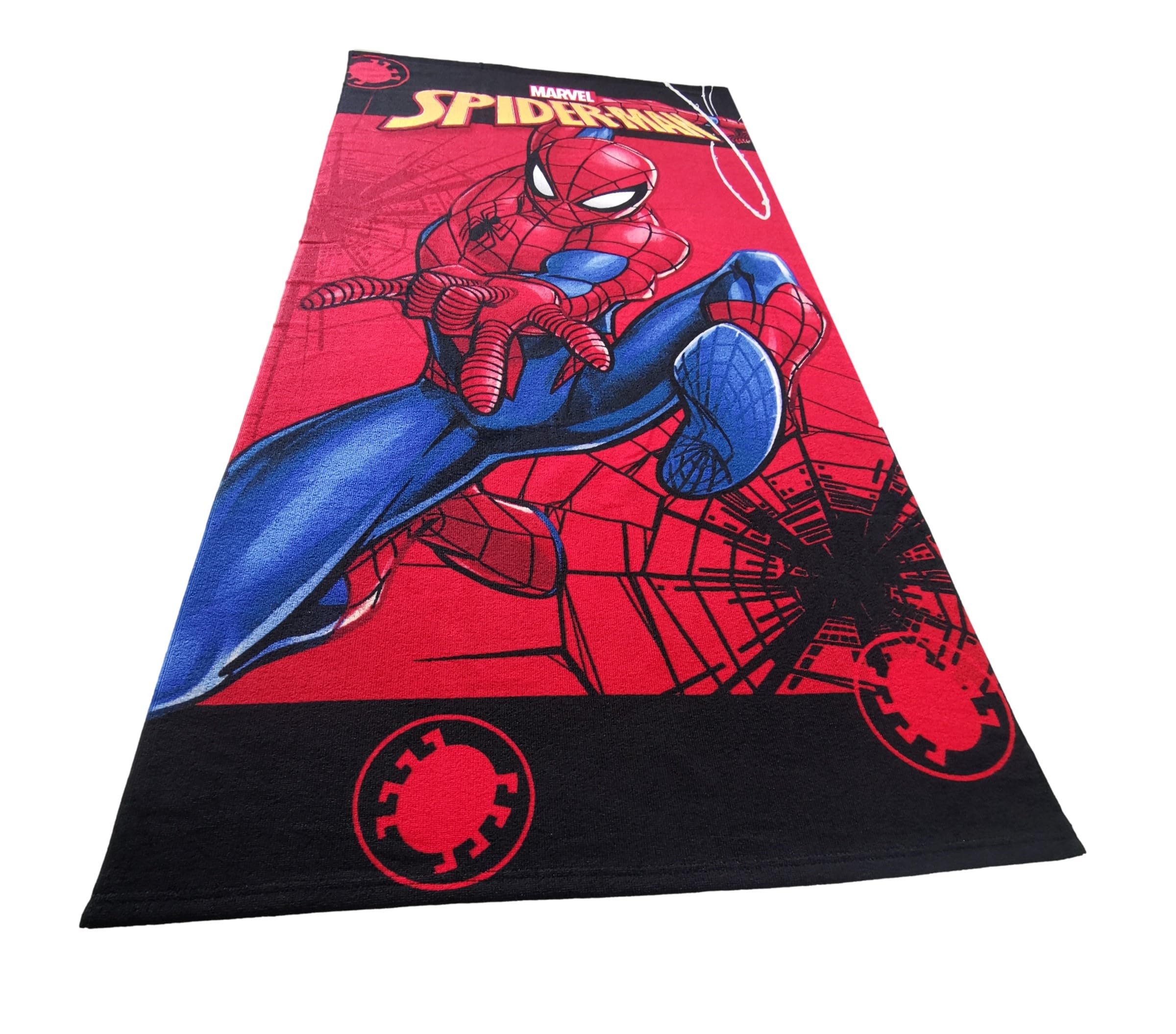 Theonoi Serviette de sauna, serviette de plage, serviette de bain, serviette de bain, 70 x 140 cm, cadeau pour garçon en microfibre (Spiderman DarkWeb Theonoi Serviette de sauna, serviette de plage, serviette de bain, serviette de bain, 70 x 140 cm, cadeau pour garçon en microfibre (Spiderman DarkWeb