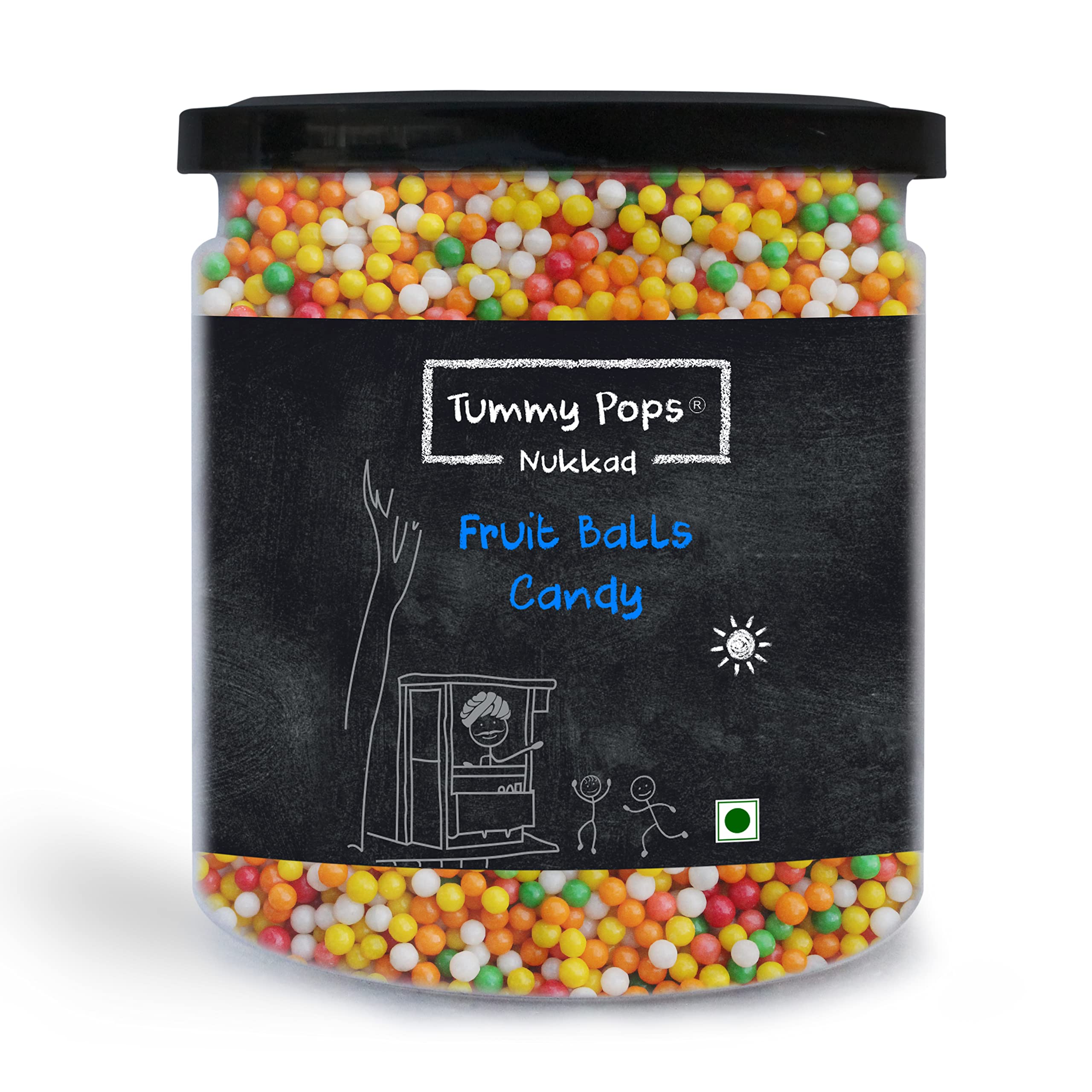Buy Tummy Pops Fruit Balls Candy Pack 400gm Jar After Meal