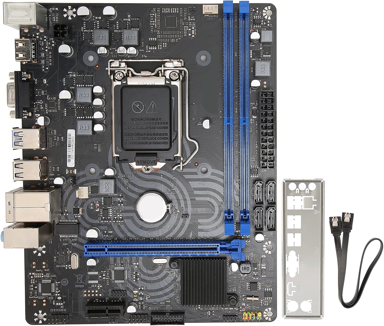 Micro-ATX Intel H310 DDR4 Motherboard with Dual Kuwait Ubuy