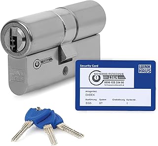 Winkhaus keyTec X-tra Profil-Doppelzylinder Zutrittsorganisation, Schließsysteme für Eigenheime, Objekt- und Wohnungsbau Einzelschließung, Gleichschließend oder als Schließanlage - verschiedene Längen