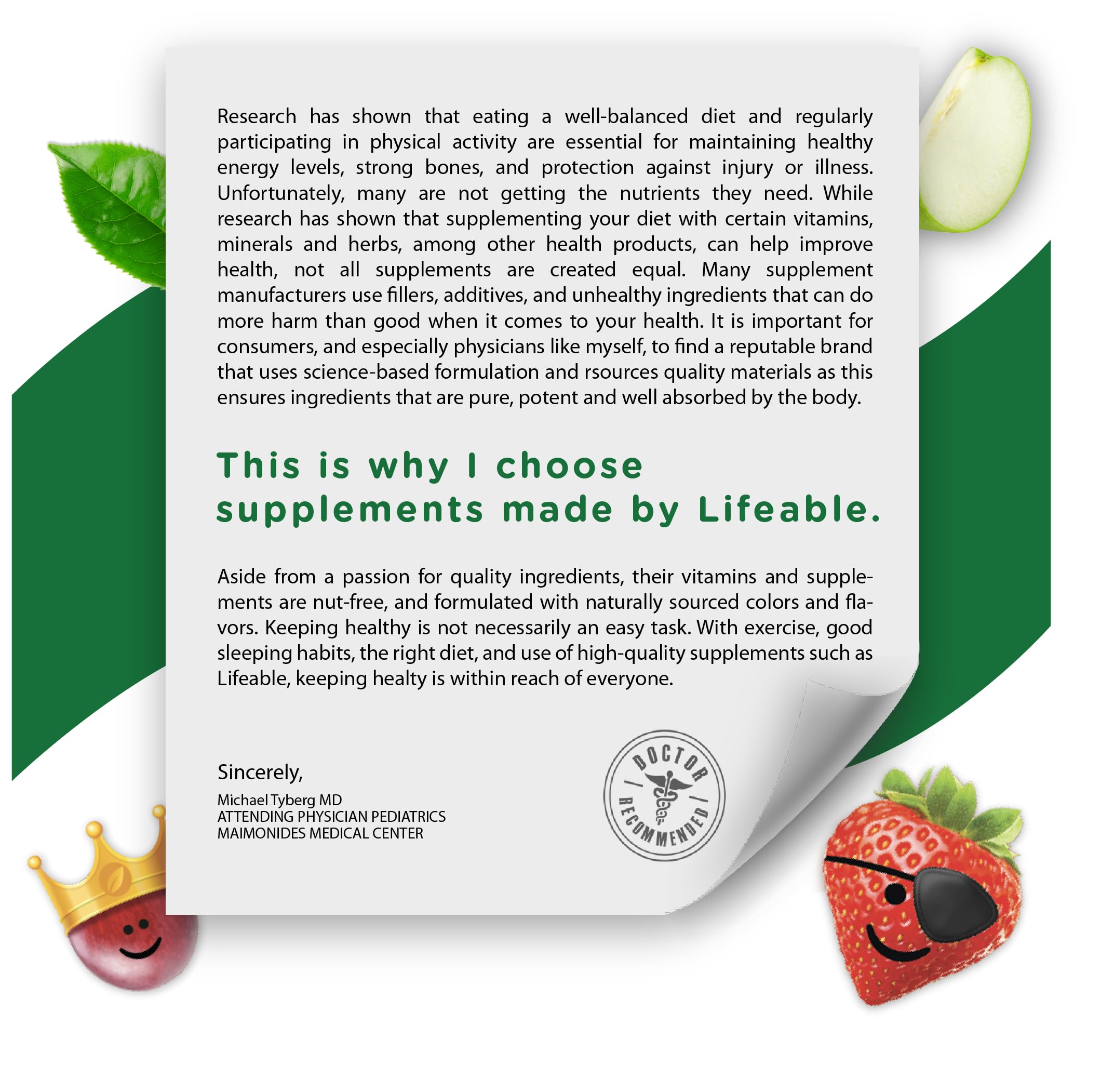 Lifeable Vitamin B12 for Kids, 1000 mcg Vegan Raspberry Gummies, 90 Count — Amazon image 5