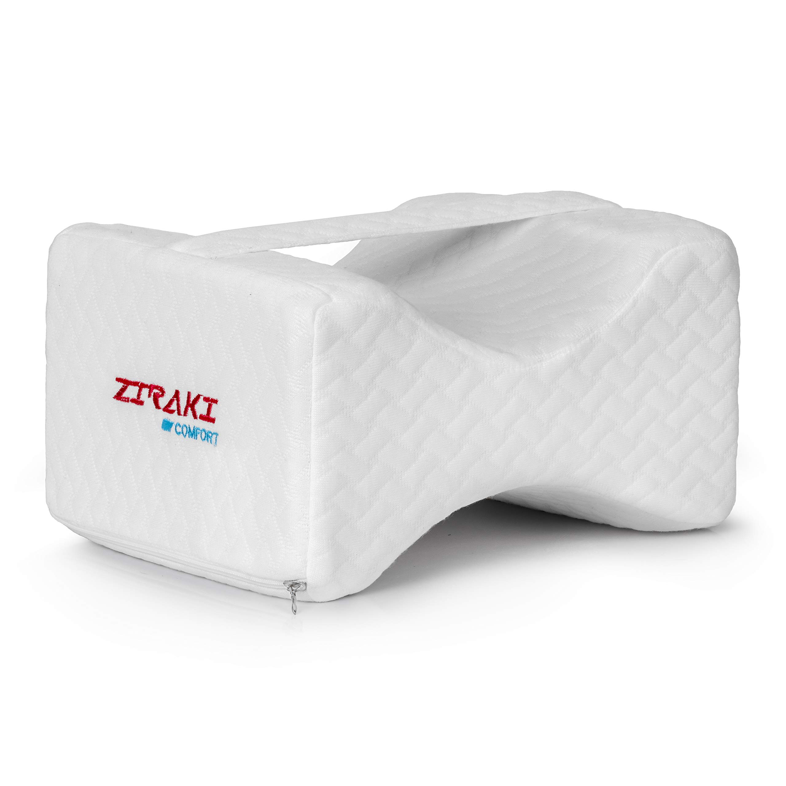 Orthopedic Bed wedge Knee Pillow 100 Memory Foam Contour Knee