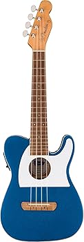 その他 ukulele Amazon.com: Fender, 4-String Ukulele, Right, Lake Placid