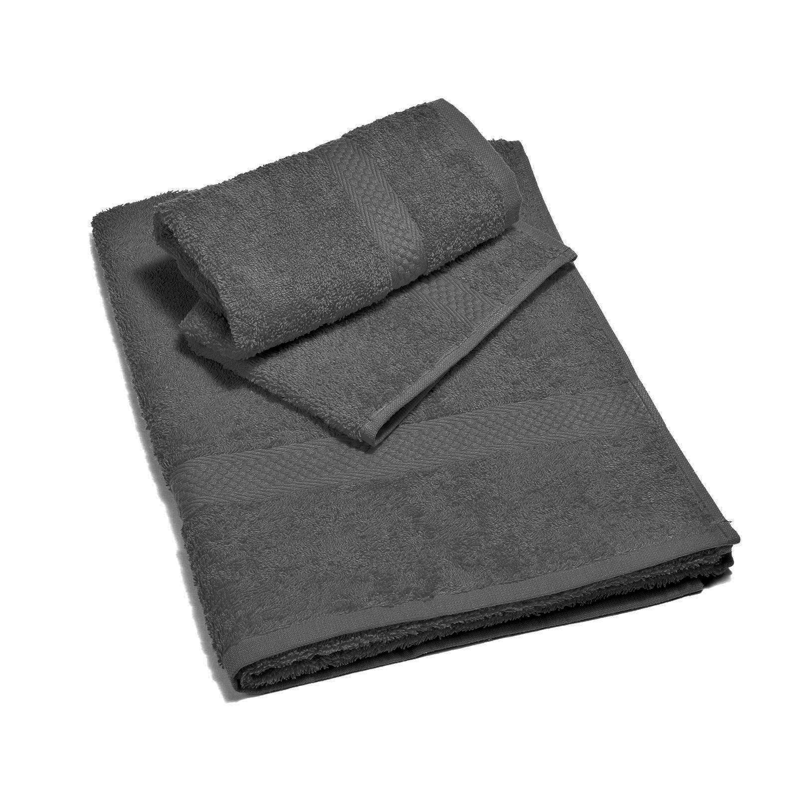 Serviette Invité Coton Lola II Corail | Carré Blanc