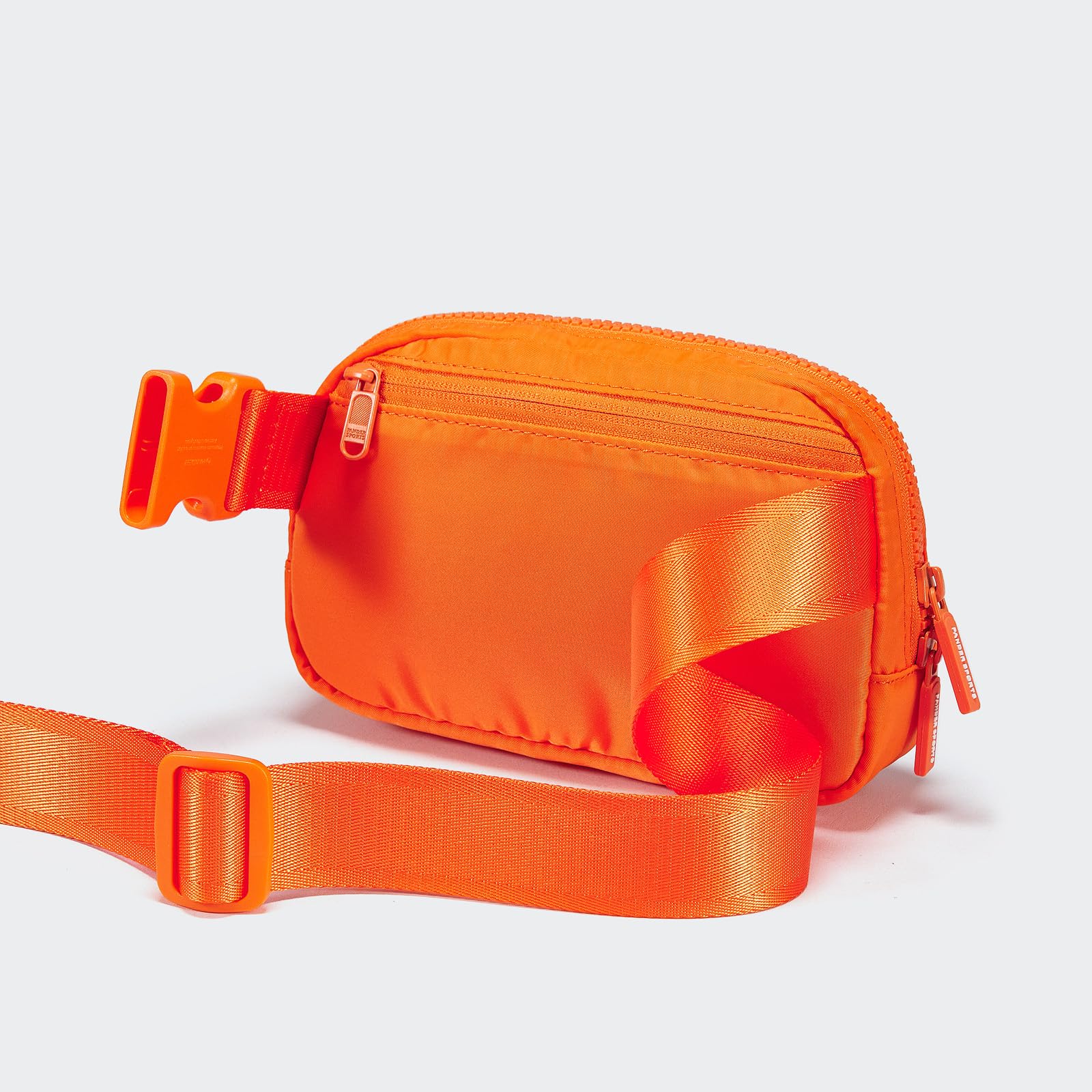 Pander Nylon Fanny Pack for Women, Two-Way Zipper Crossbody Bag view 4