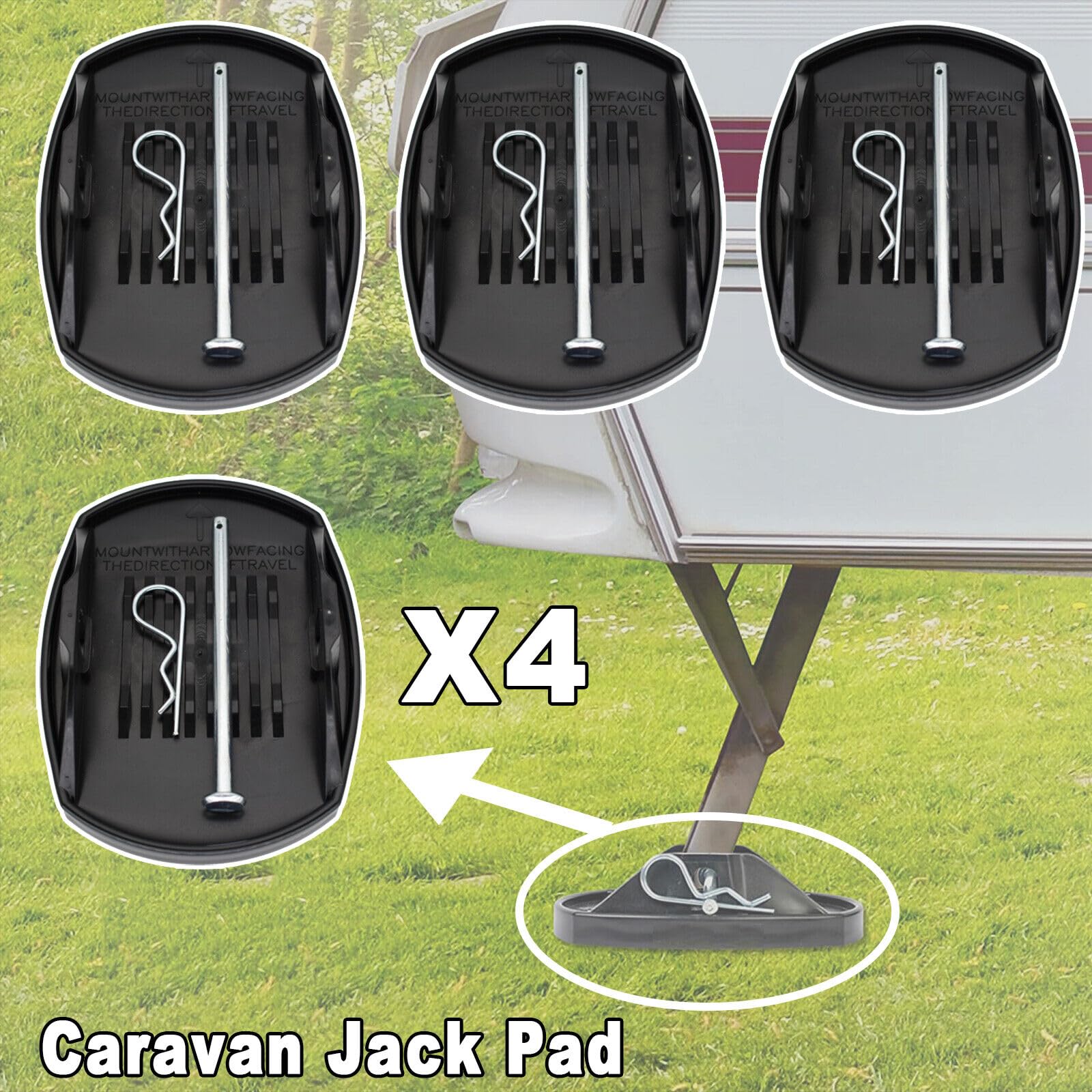 Lot De 4 Patins Ronds Pour Réfrigérateur, Sans Clous, Pour Machine À Laver Et Machine À Café