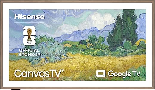 Hisense 65“ Hi-QLED S7 CanvasTV Series 4K UHD Google Smart Art TV...