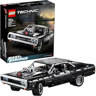 LEGO 42111 Technic Fast & Furious Dom's Dodge Charger Rennwagen Modell für Kinder und Erwachsene, ikonisches Bauset für Sa...