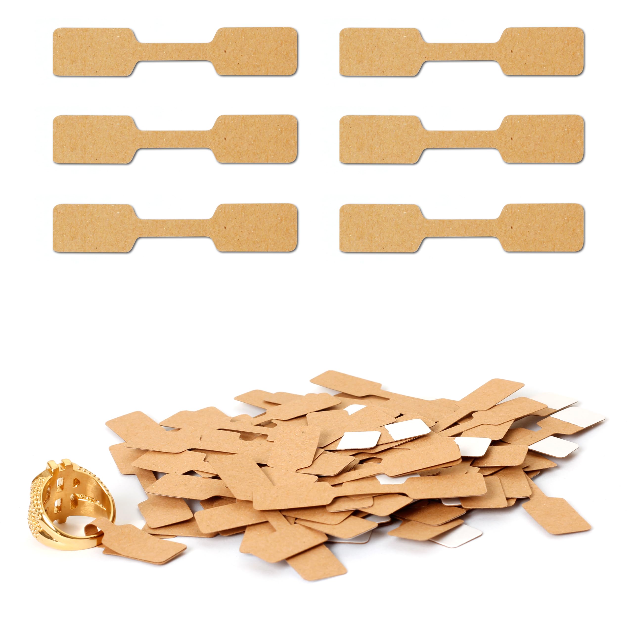 Amazon.co.jp: bardsxgfg(あき) ジュエリー 値札 紙タグ 100枚
