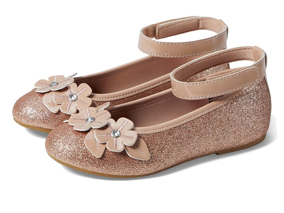 Rachel Shoes Lanai (Little Kid) (Rose Glitter) Girl's Shoes INTERNATIONAL SHIPPING