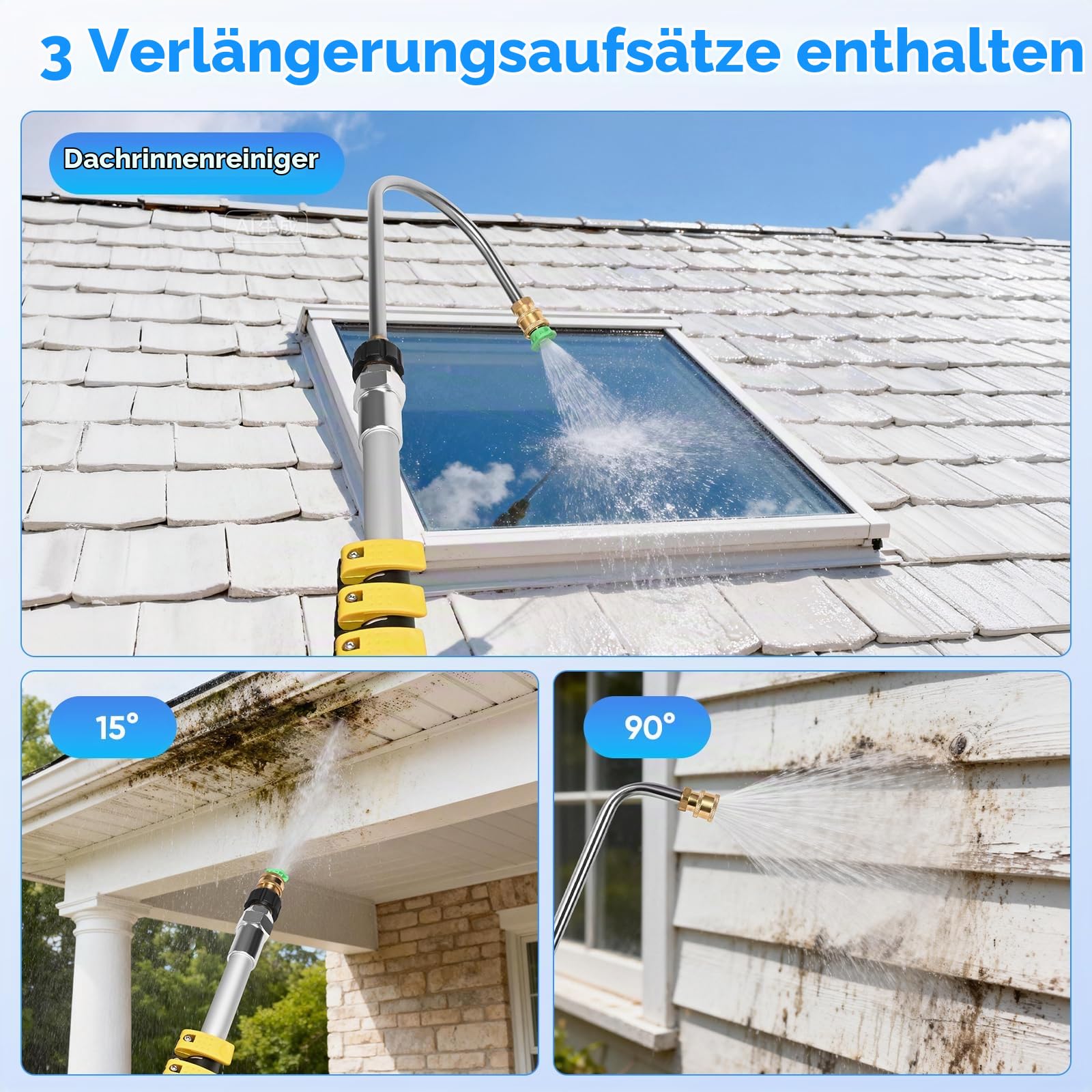 Teleskopstab für Hochdruckreiniger 730cm
