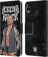 Vista 19 de Head Case Designs Officially Licensed WWE in My Veins Randy Orton Leather Wallet Case Compatible with Apple iPhone 7 Plus/iPhone 8 Plus
