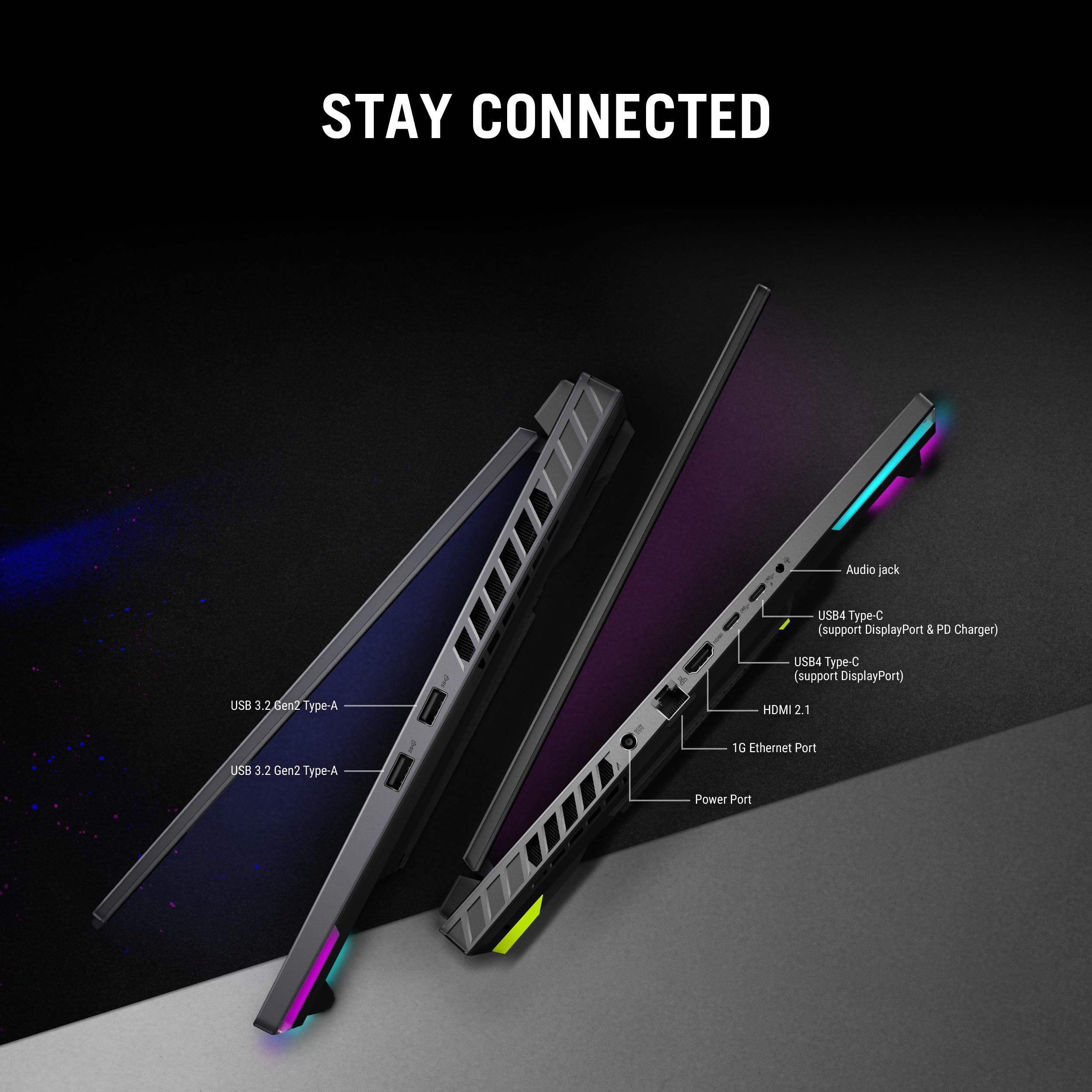 ASUS ROG Strix G16 G614PM-S5004W laptop gamingowy | 16" | AMD Ryzen 9 8940HX | 16GB RAM | 1 TB SSD | NVIDIA GeForce RTX 5060 | Windows OS | Klawiatura QWERTY