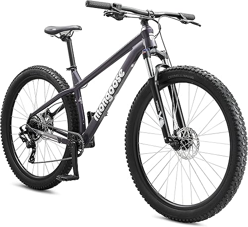 Mongoose Switch Back - Bicicleta de montaña de 13 para hombre y mujer, transmisión de 810 velocidades con cambio de gatillo, ruedas de 27.5-29