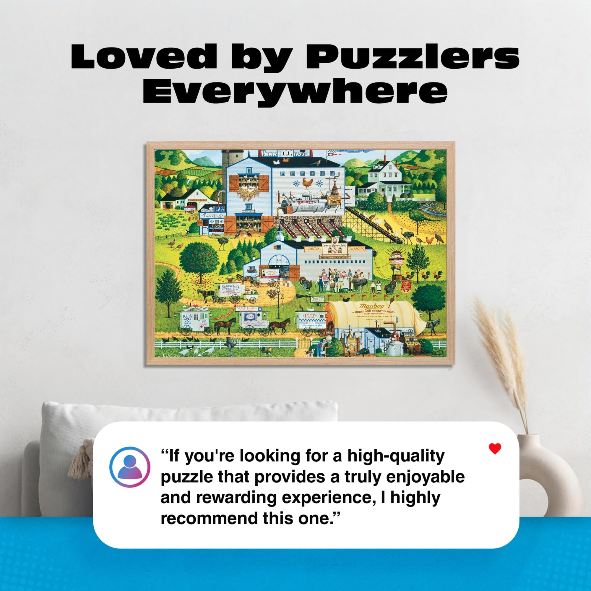 Amazon.com: Buffalo Games Silver Select – Charles Wysocki Sunny