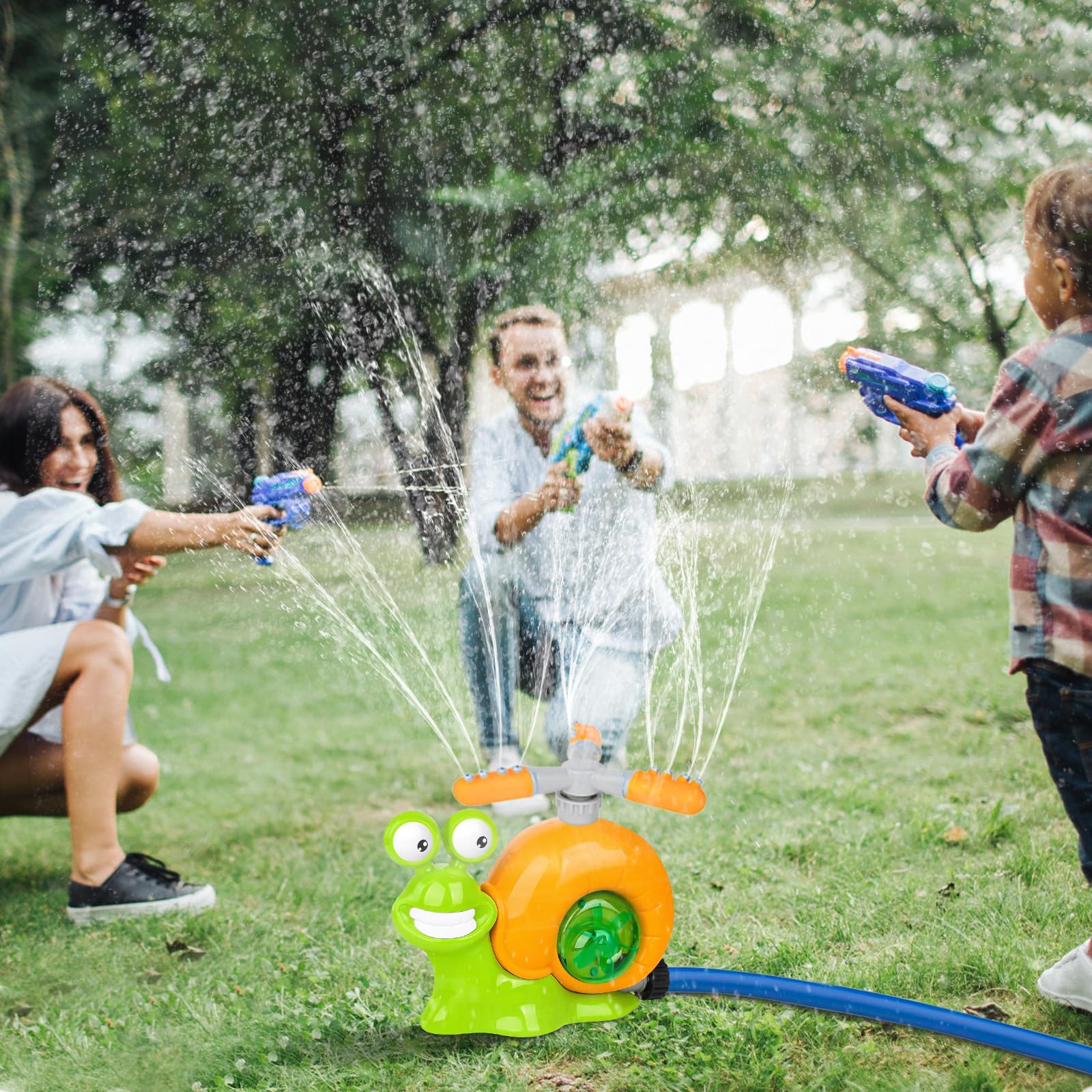 Giocattolo di Sprinkler Giochi d'Acqua per Bambini Giochi da Giardino per Bambini Balene Spruzzino Acqua Giochi da Esterno Spray da giardino all'aperto-per Bambini 3 4 5 6 7 8 9 10 Anni