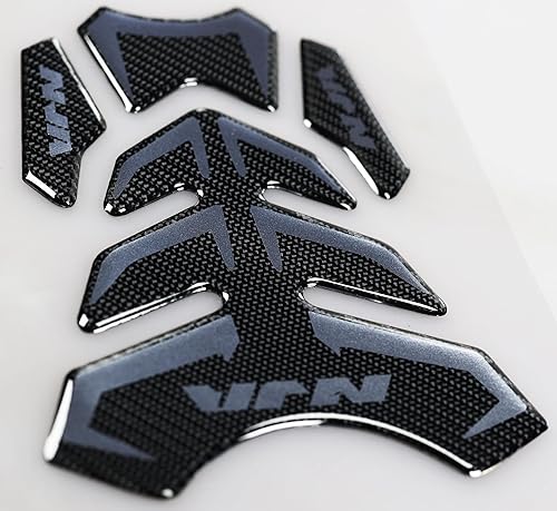 Miniatura 5 de 5D de Fibra de Carbono Real, Calcomanía de Vinilo para Motocicleta, Protector de Tanque, Almohadilla para Tanque para NJ 650 ZX636 ZX600 ZX-10R ZX14