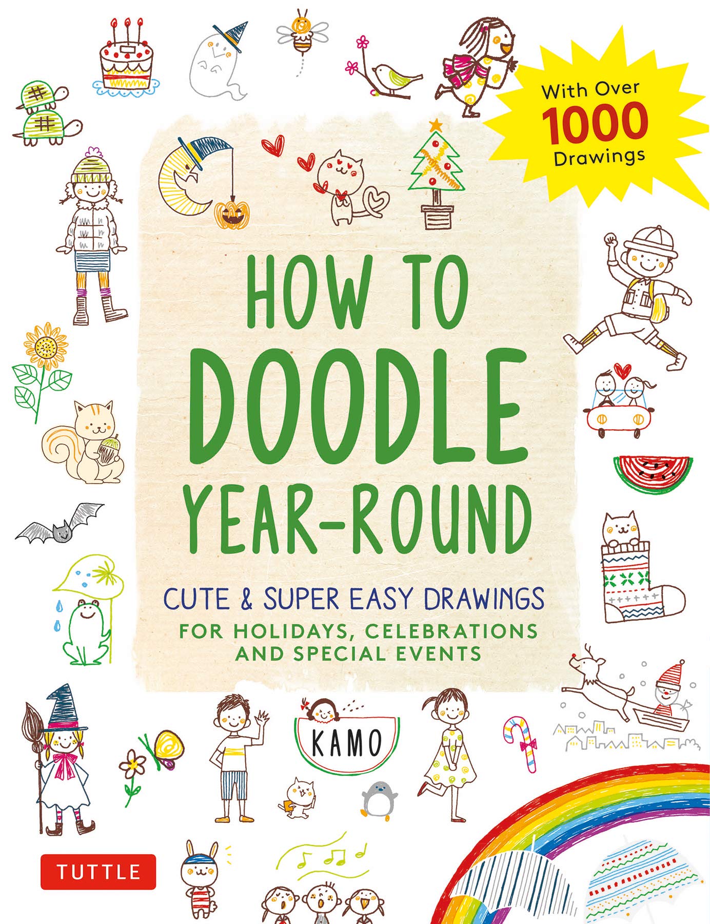 Méthode de doodle facile pour surmonter le manque d'idées en dessin de fête