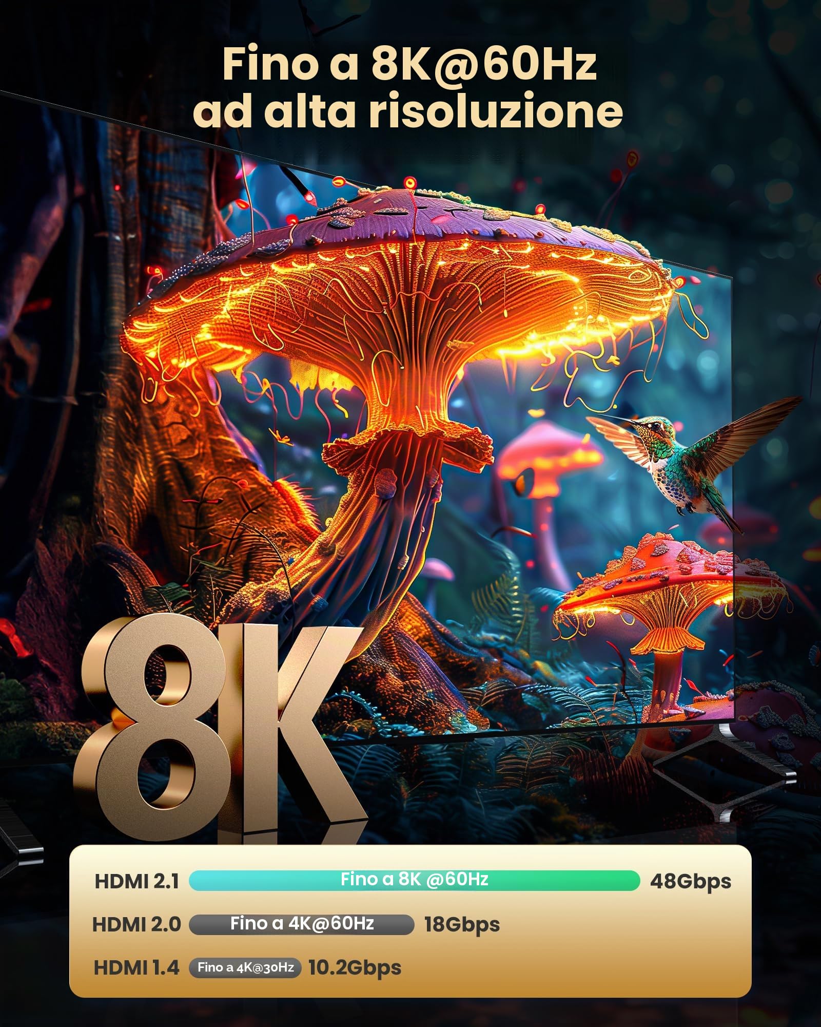 llano Switch HDMI 2.1 4K a 120 Hz HDMI con estrattore audio (ottico e uscita 3,5 mm, SPDIF 7.1Ch, alta velocità 48 Gbps), convertitore audio HDMI 4 in 1 Out compatibile con PS4/PS5 Xbox Roku (grigio)
