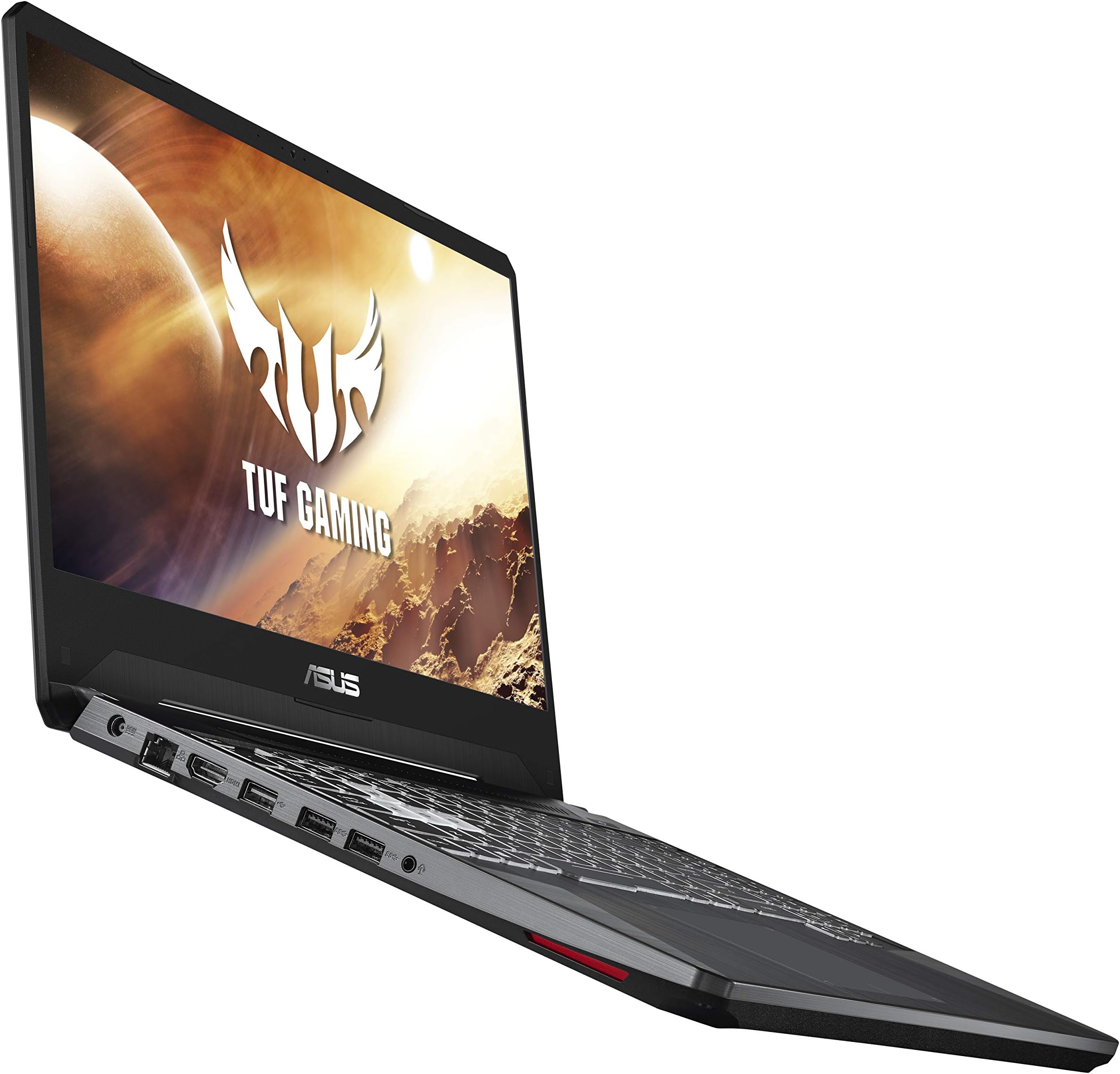 TUF Gaming Laptop, 15.6” Full HD IPS-Type, Intel Core i5-9300H, GeForce GTX 1650, 8GB DDR4, 512GB PCIe SSD, Gigabit Wi-Fi 5, Windows 10 Home, FX505GT-US52