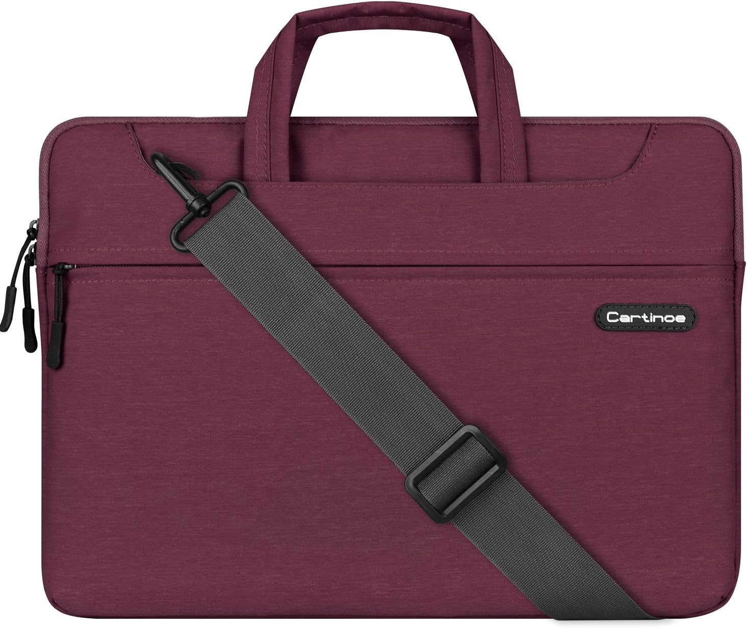 Laptop Shoulder Bag 14 inch, 15 Inch Laptop Briefcase Protective Bag Sleeve Case Messenger Bag Women/Men, Purple