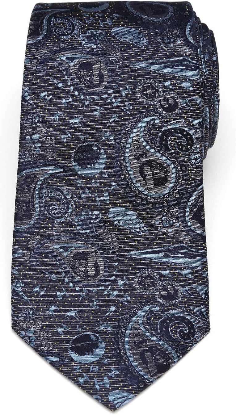 Cufflinks Inc. Vader Paisley Blue and Gray Men's Tie