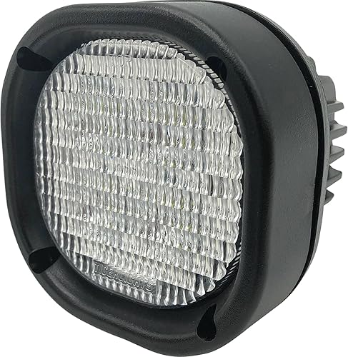Miniatura 2 de TIGERLIGHTS TL850 - Luz LED de montaje empotrado cuadrada de 12 V compatible conreemplazo para John Deere 312GR, 314G, 316GR, 318D, 319D, 320D,