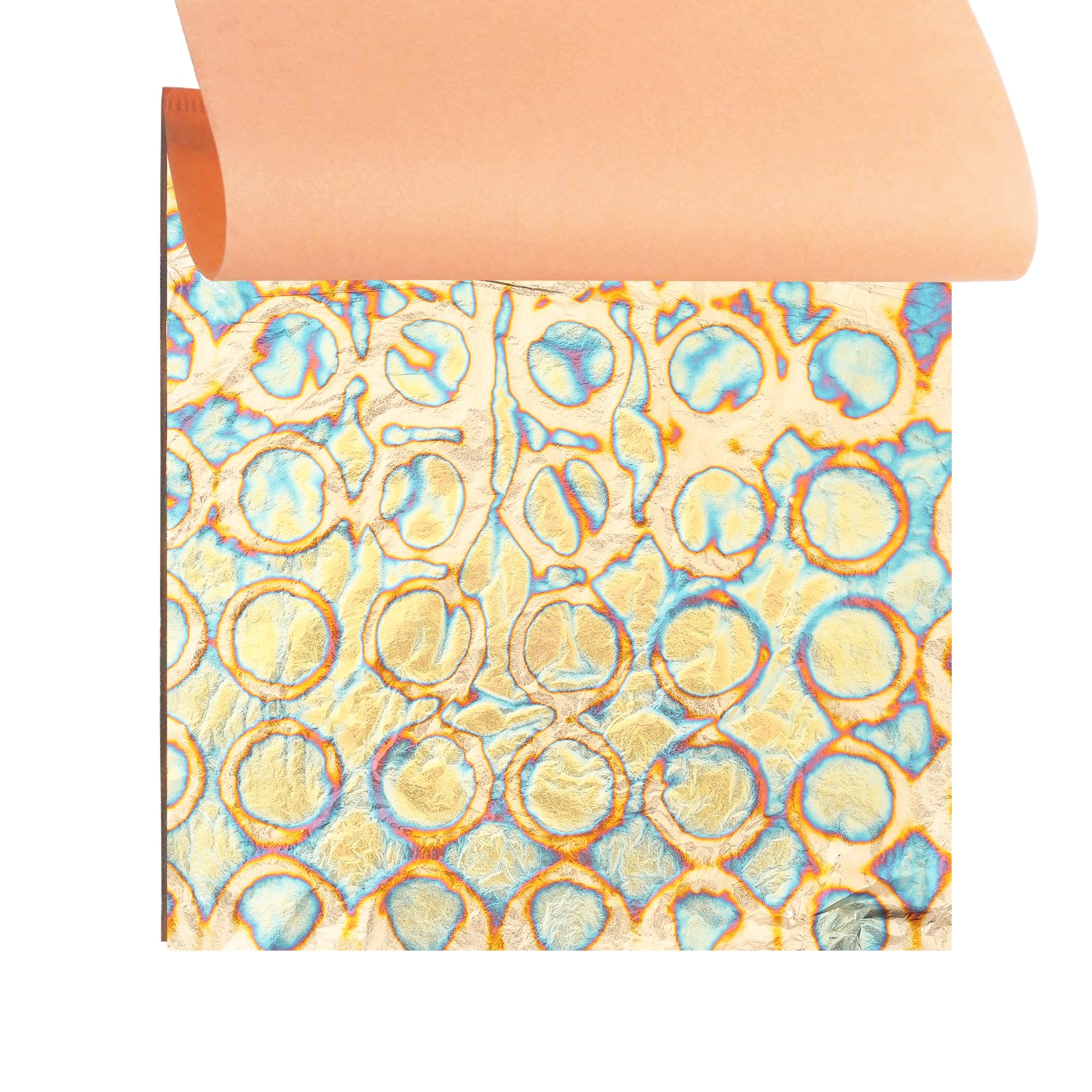 Kinno Variegated Gold Leaf Sheets - Floral Designs -9 Kinno Variegated Gold Leaf Sheets - Floral Designs -9