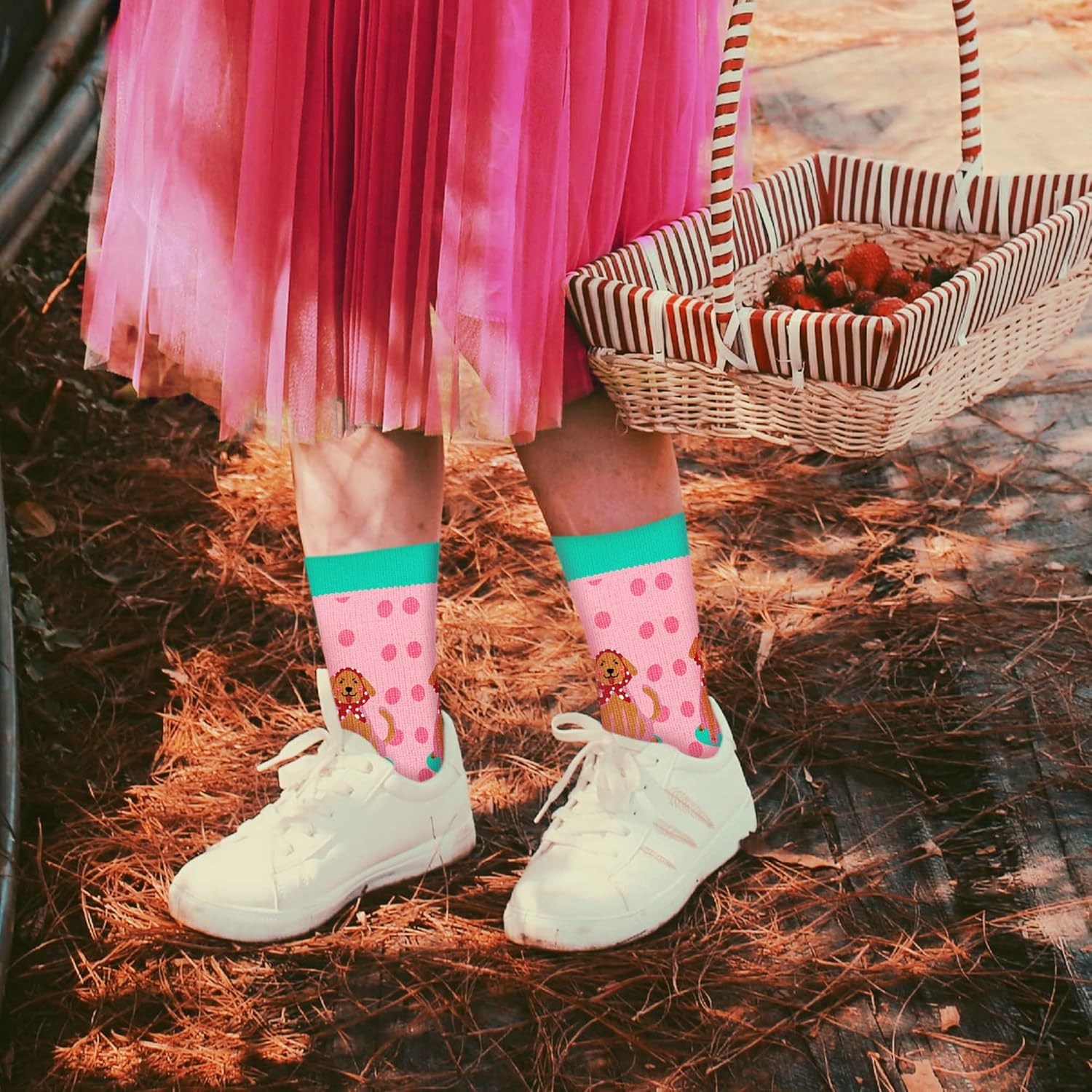 AGRIMONY Funny Cat Dog Socks for Women Teen Girls-Animal Novelty Cute Socks-Mothers Day Cat Dog Mom Gifts Stocking Stuffers - Image 6