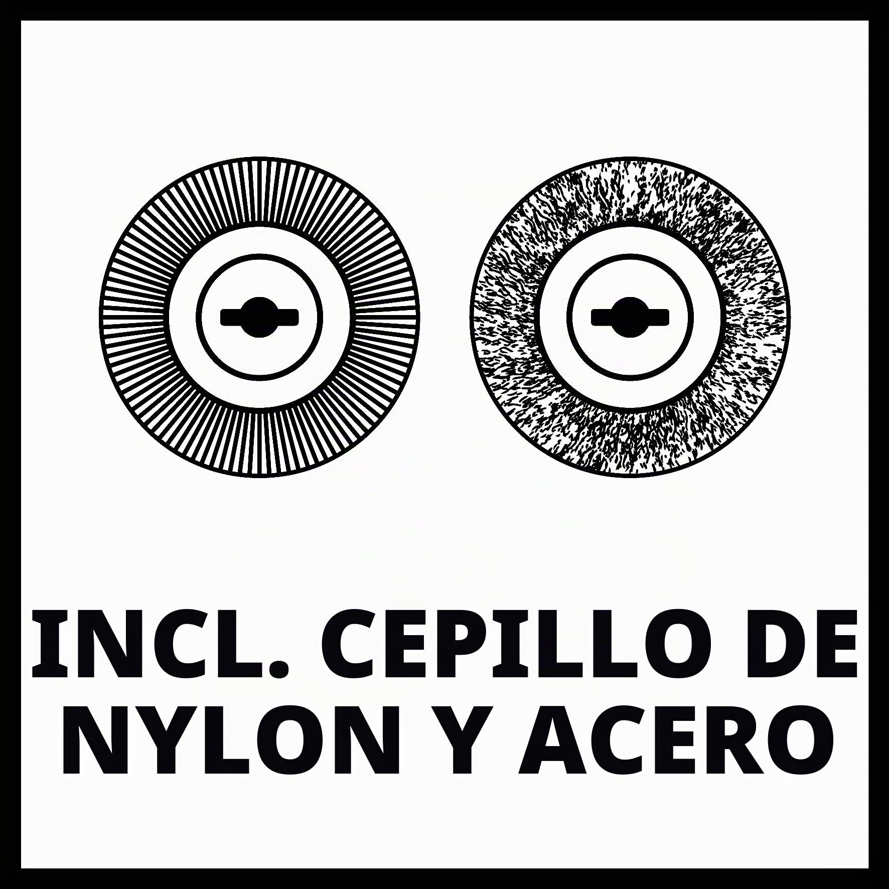 Einhell Limpiador de juntas eléctrico GC-EG 1410 (140 W, 1200 rpm, barra guía ergonómica, cepillos intercambiables, rueda guía, incl. cepillo de acero y nylon)