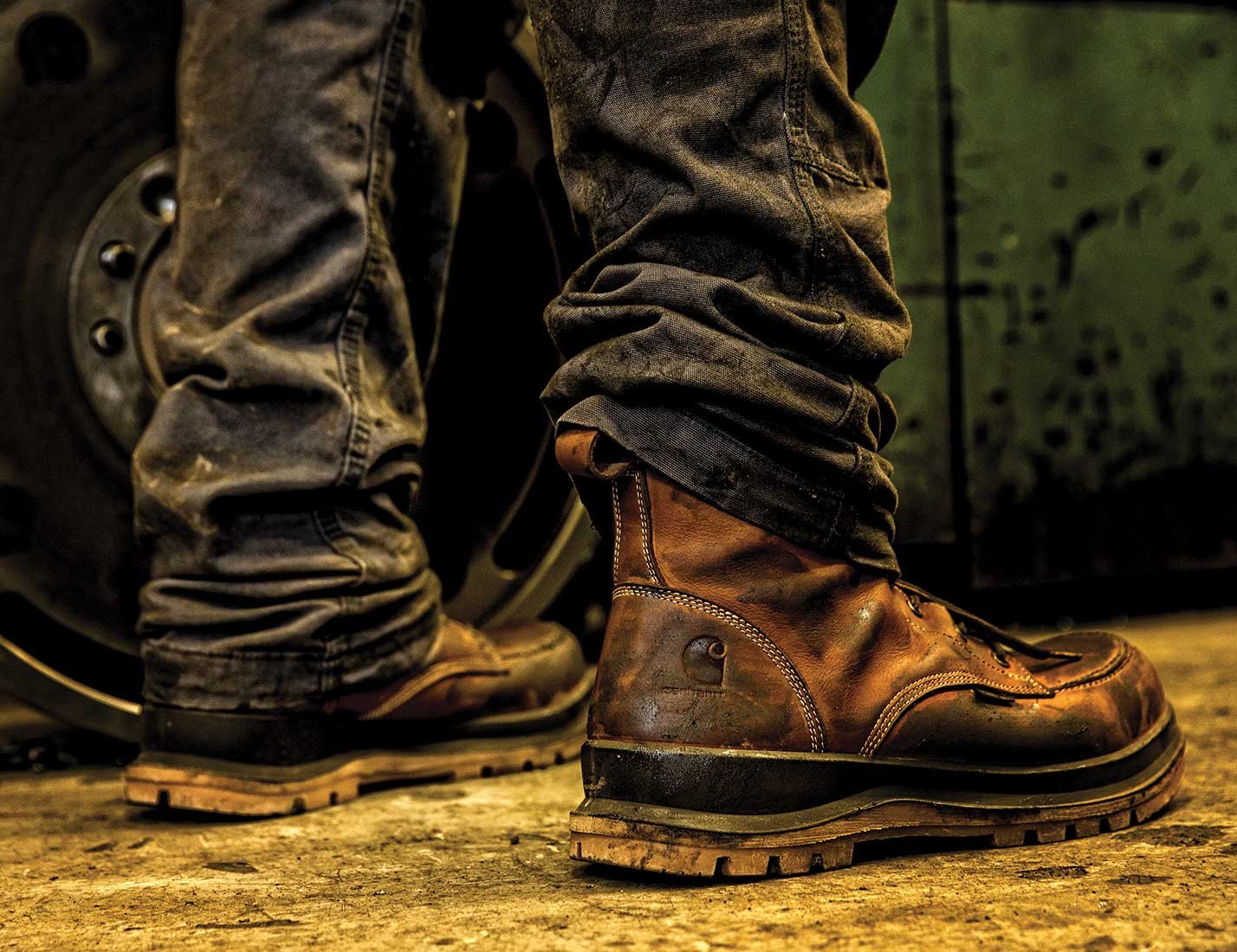 Carhartt Hamilton - Bota de seguridad S3, impermeable, tecnología Rugged Flex Para Hombre, Marrón claro, 44