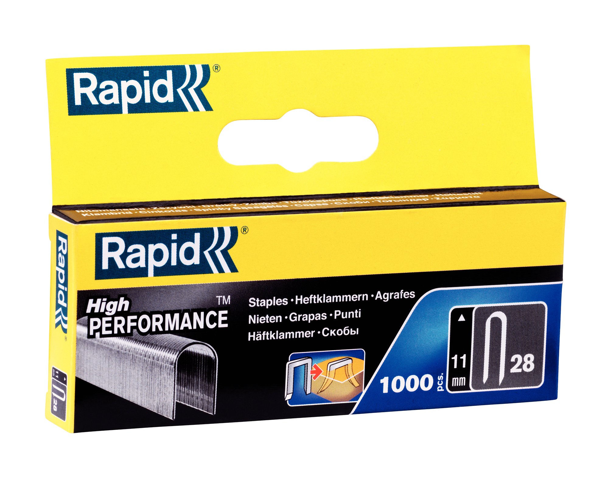 Rapid Staples, High Performance, grey, 11891932