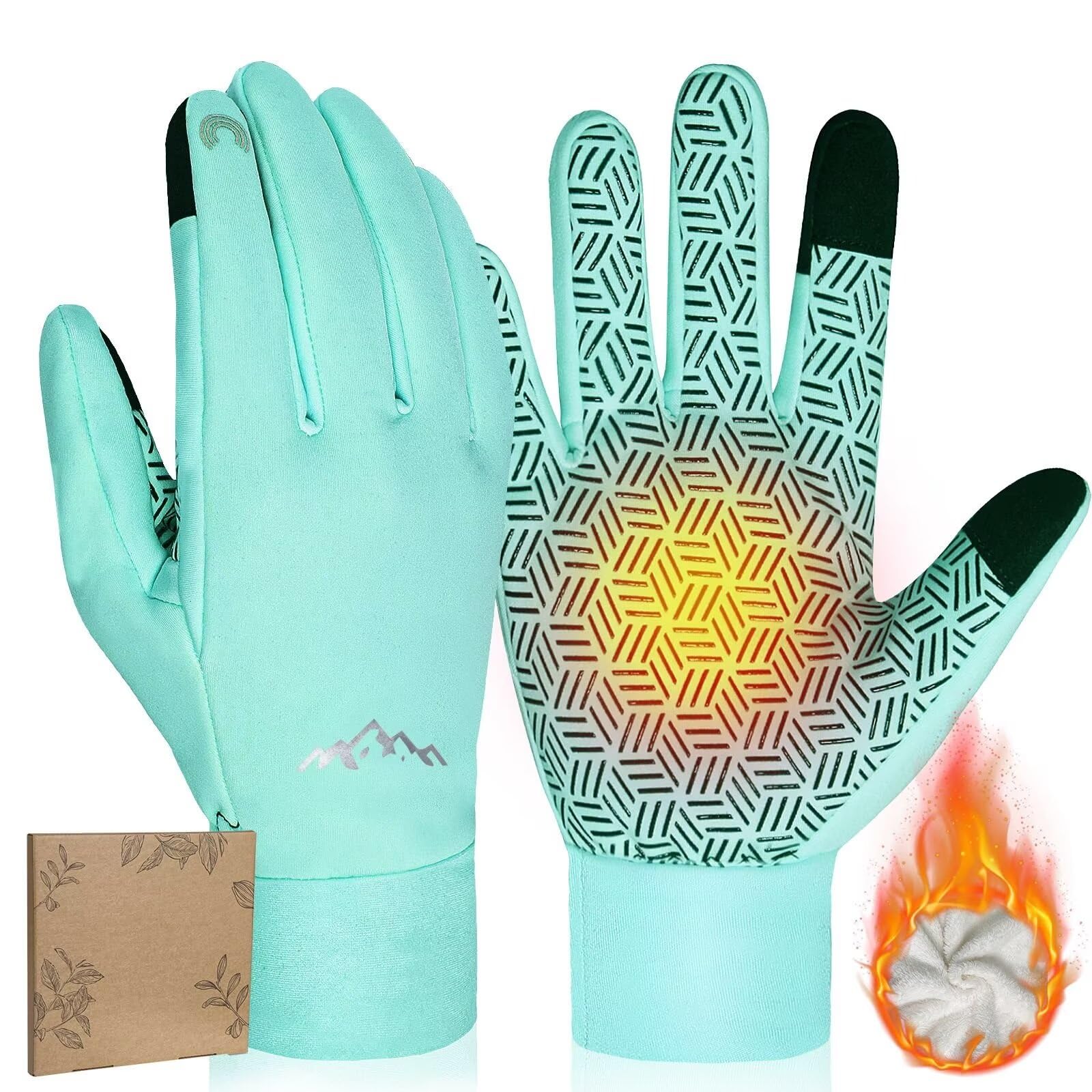 Winter Gloves for Men Women Warm Touchscreen Gloves for Cold Weather for Cycling, Driving, Running, Hiking, Work