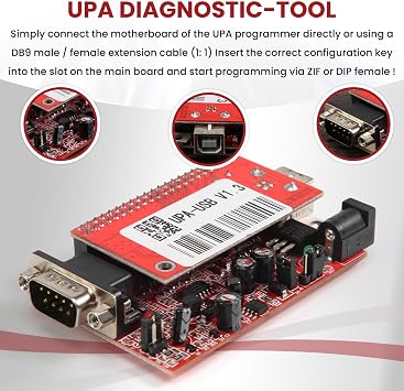 Upa USB Programmer Diagnostic-Tool Upa-USB ECU Programmer Upa USB V1.3 with Adapter for 2013 Version Main Unit